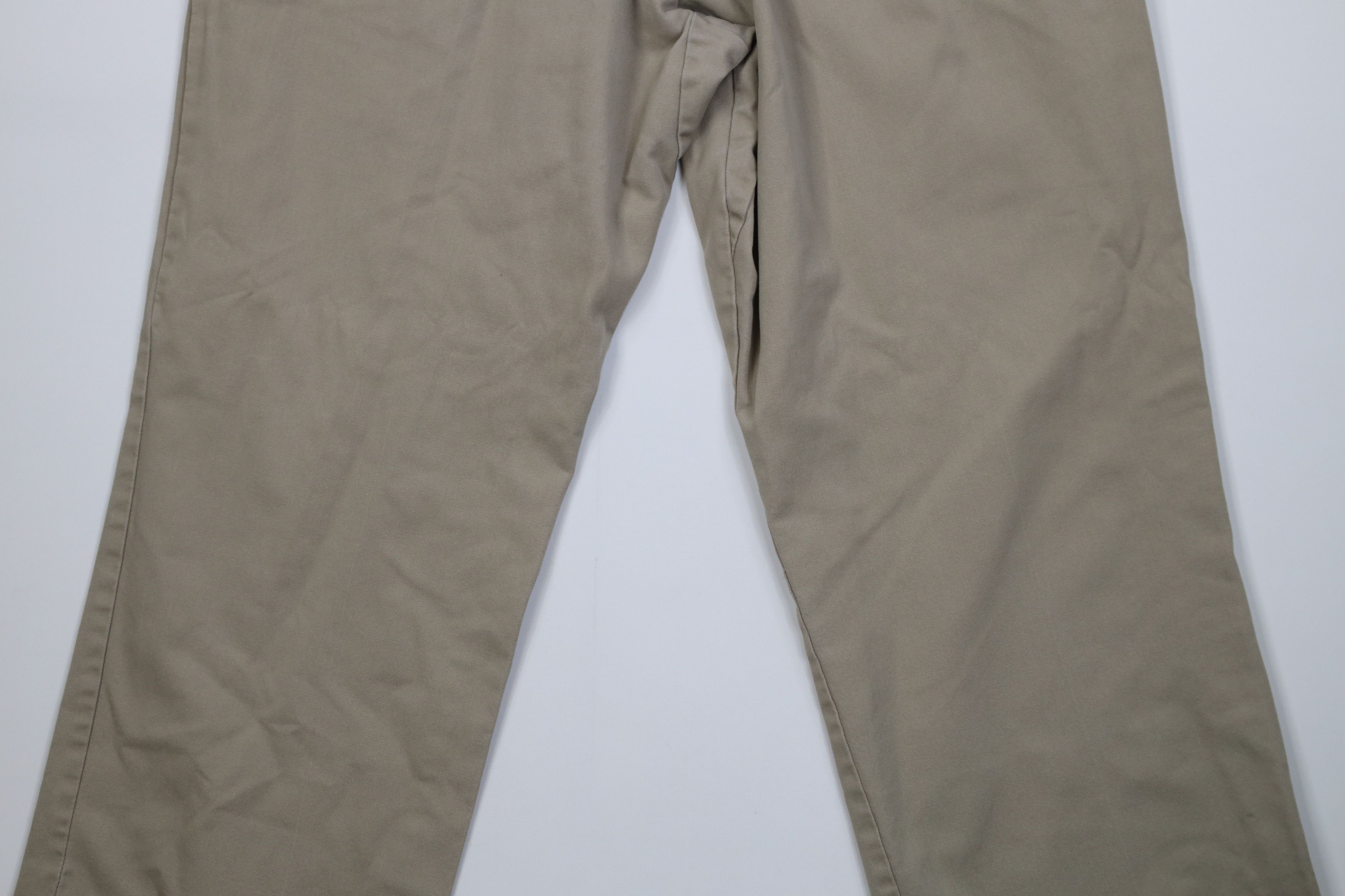 Dickies Vintage Dickies Spell Wide Leg Dungaree Pants Beige Workwear Size US 42 / EU 58 - 9 Thumbnail