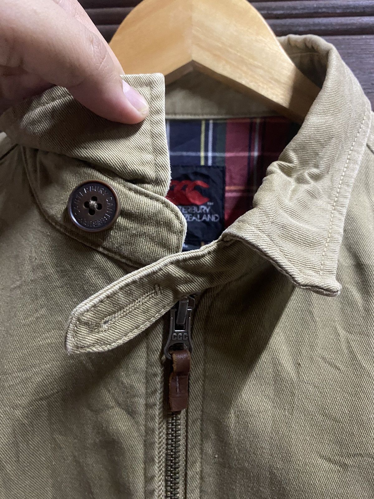 Canterbury of New Zealand × Vintage Vintage Canterbury Small Embroidery Logo Jacket Size US L / EU 52-54 / 3 - 7 Thumbnail