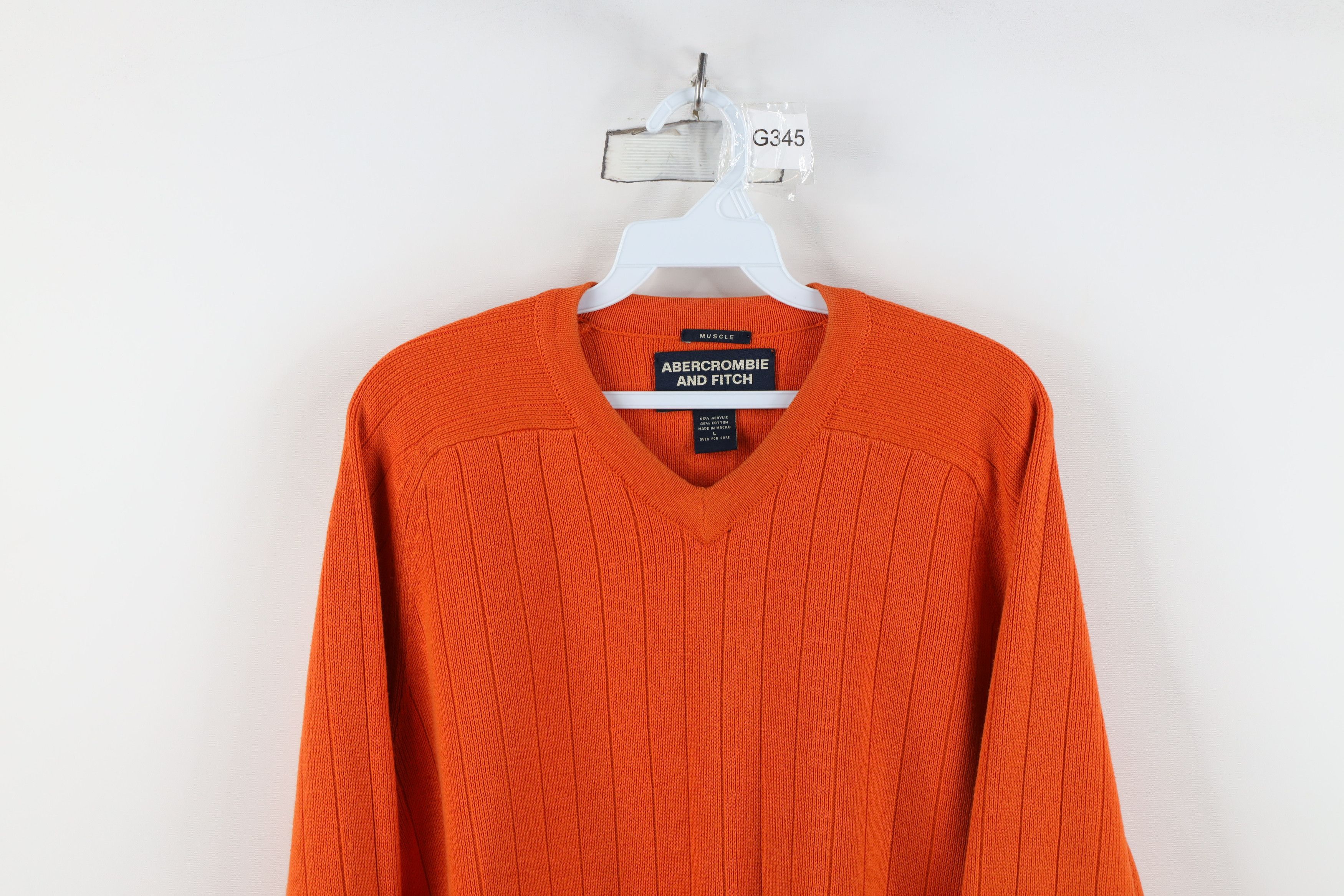 Abercrombie & Fitch Vintage 90s Y2K Abercrombie & Fitch Heavyweight Knit Sweater Size US L / EU 52-54 / 3 - 2 Thumbnail