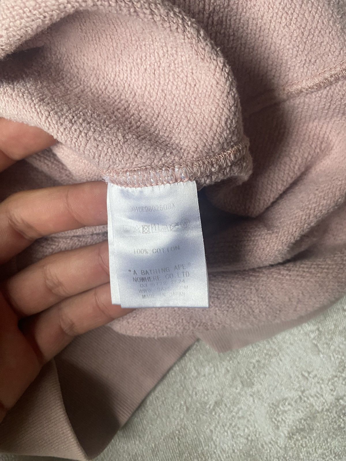 Bape Rare Crazy Pink Monogram Sweatshirt Bape Size XS / US 0-2 / IT 36-38 - 9 Thumbnail