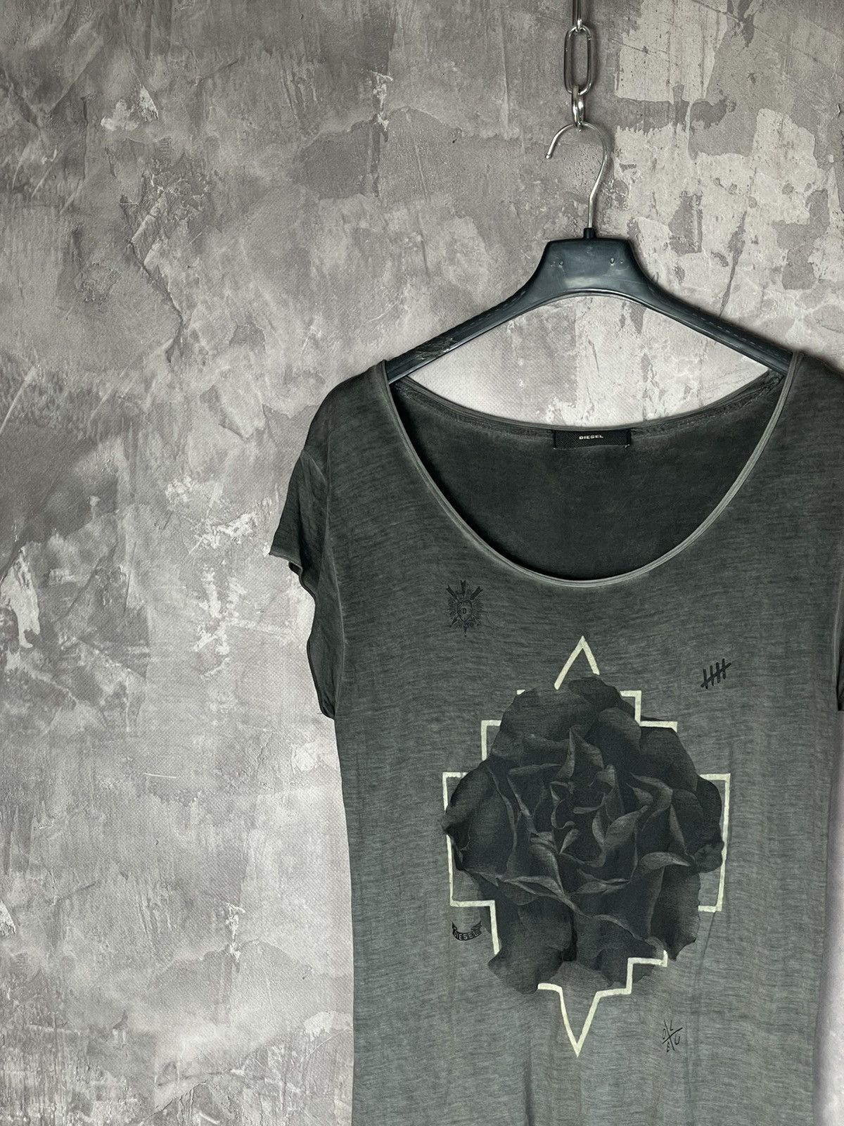 Diesel × Japanese Brand Diesel Vintage Distressed Grunge Faded Punk Y2K Tank Top Size M / US 6-8 / IT 42-44 - 3 Thumbnail