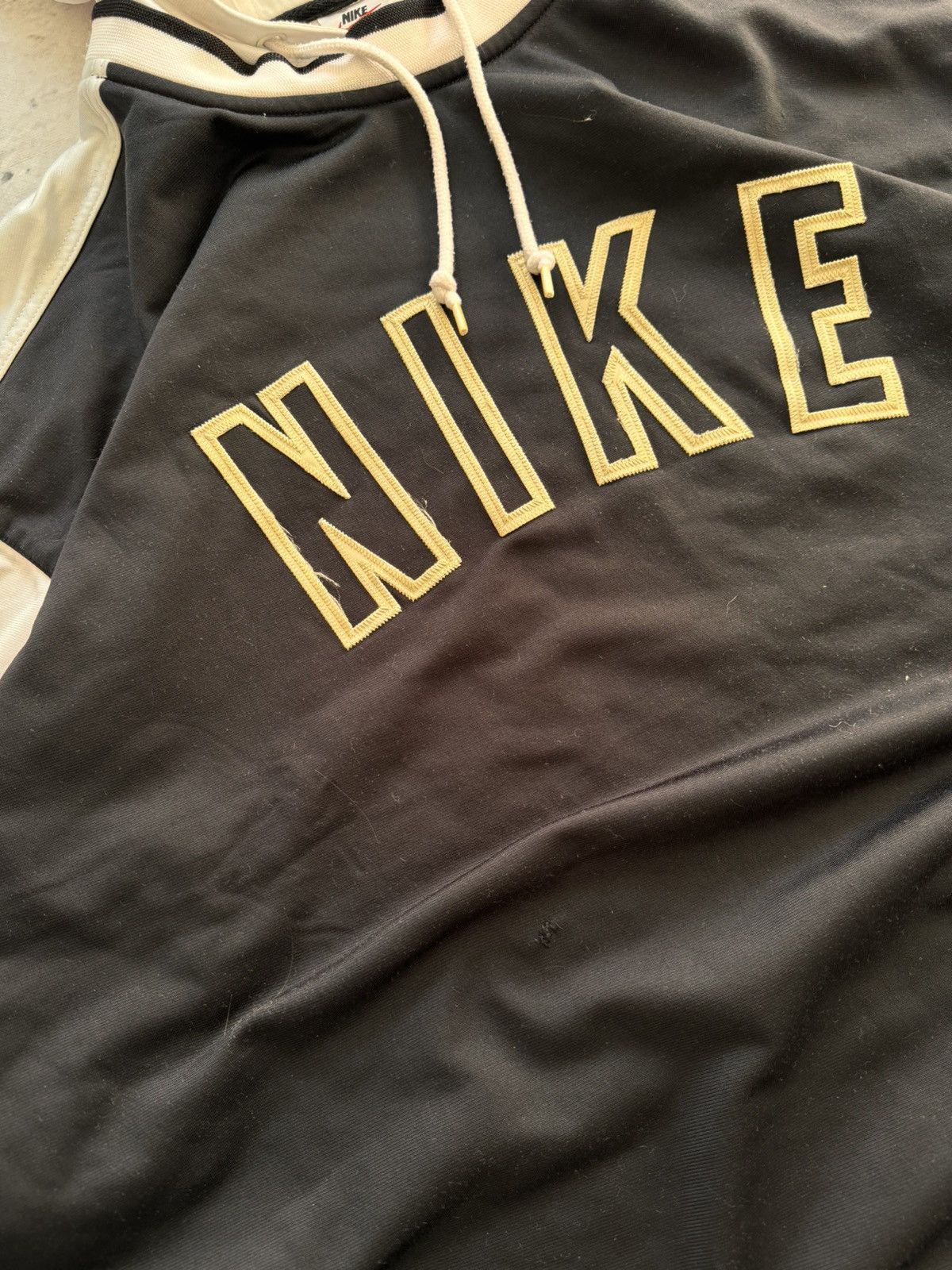 Nike × Vintage NIKE VINTAGE CENTER LOGO OVERSIZE BOXY HOODIE Size US L / EU 52-54 / 3 - 6 Thumbnail