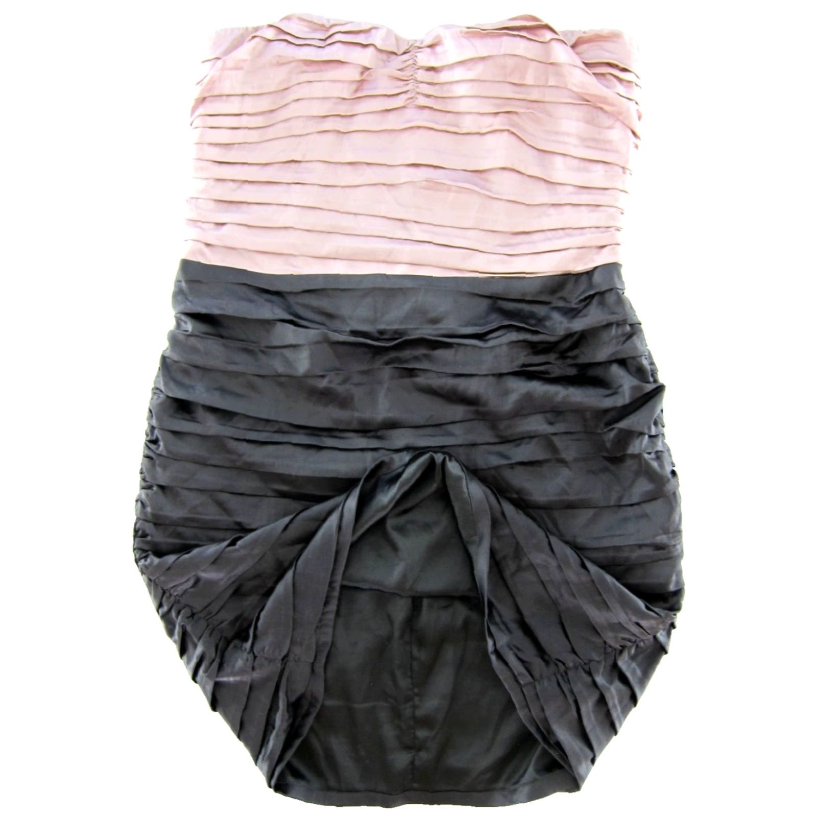 Express NWT EXPRESS Dress Mini Pink 12 Ruched Spaghetti Strap Party Prom Cocktail Sleeveless Sexy Fashion Bodycon Womens Size XL / US 12-14 / IT 48-50 - 5 Thumbnail