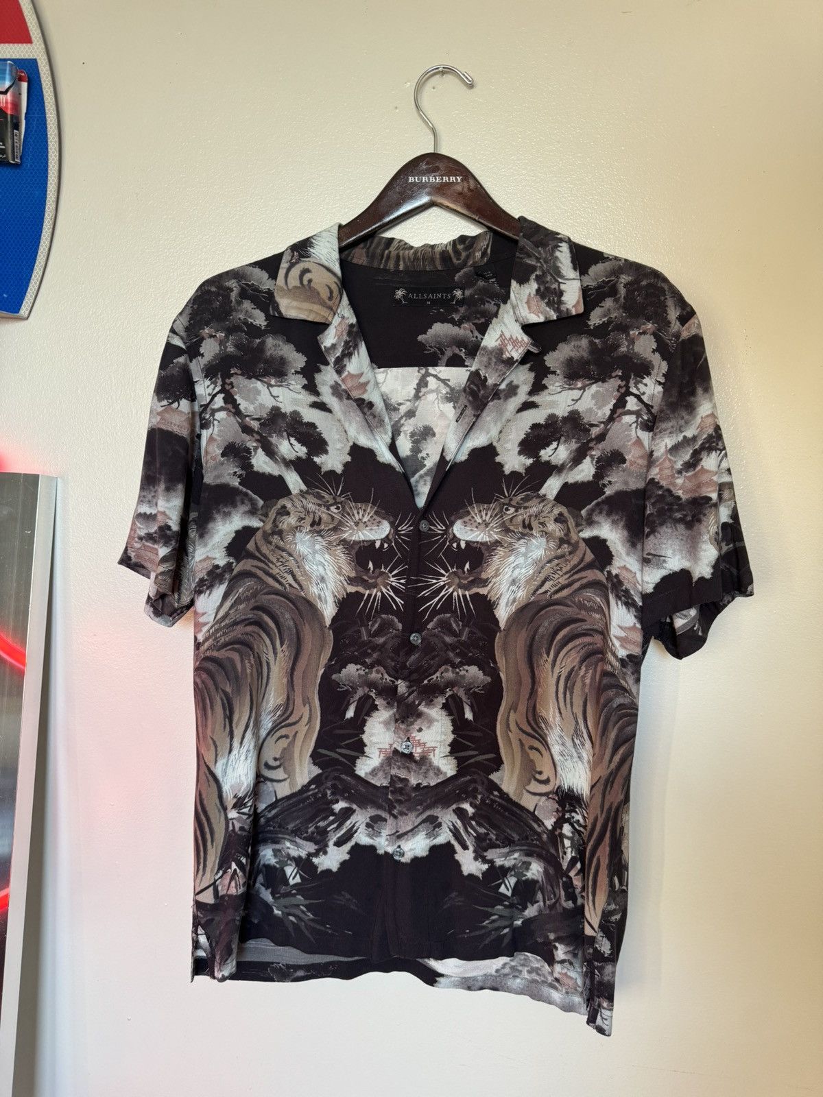 Allsaints Allsaints tiger shirt Size US M / EU 48-50 / 2 - 1 Thumbnail