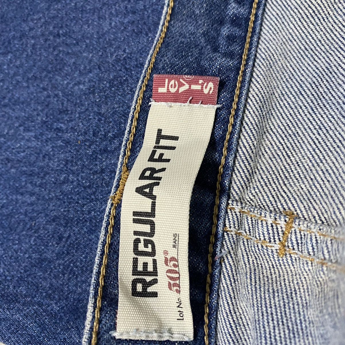 Levi's Vintage Y2K Levis 505 Regular Fit Denim Jeans Size US 38 / EU 54 - 18 Thumbnail