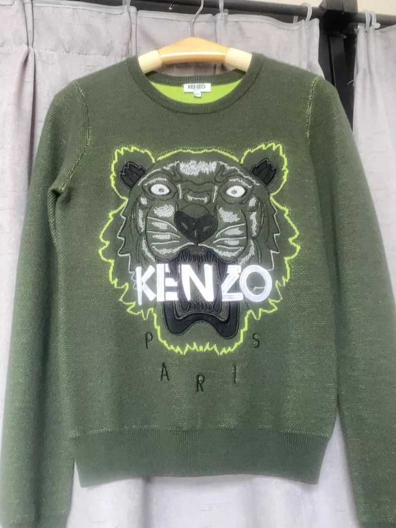 Kenzo KENZO woollen sweater Size XS / US 0-2 / IT 36-38 - 1 Thumbnail