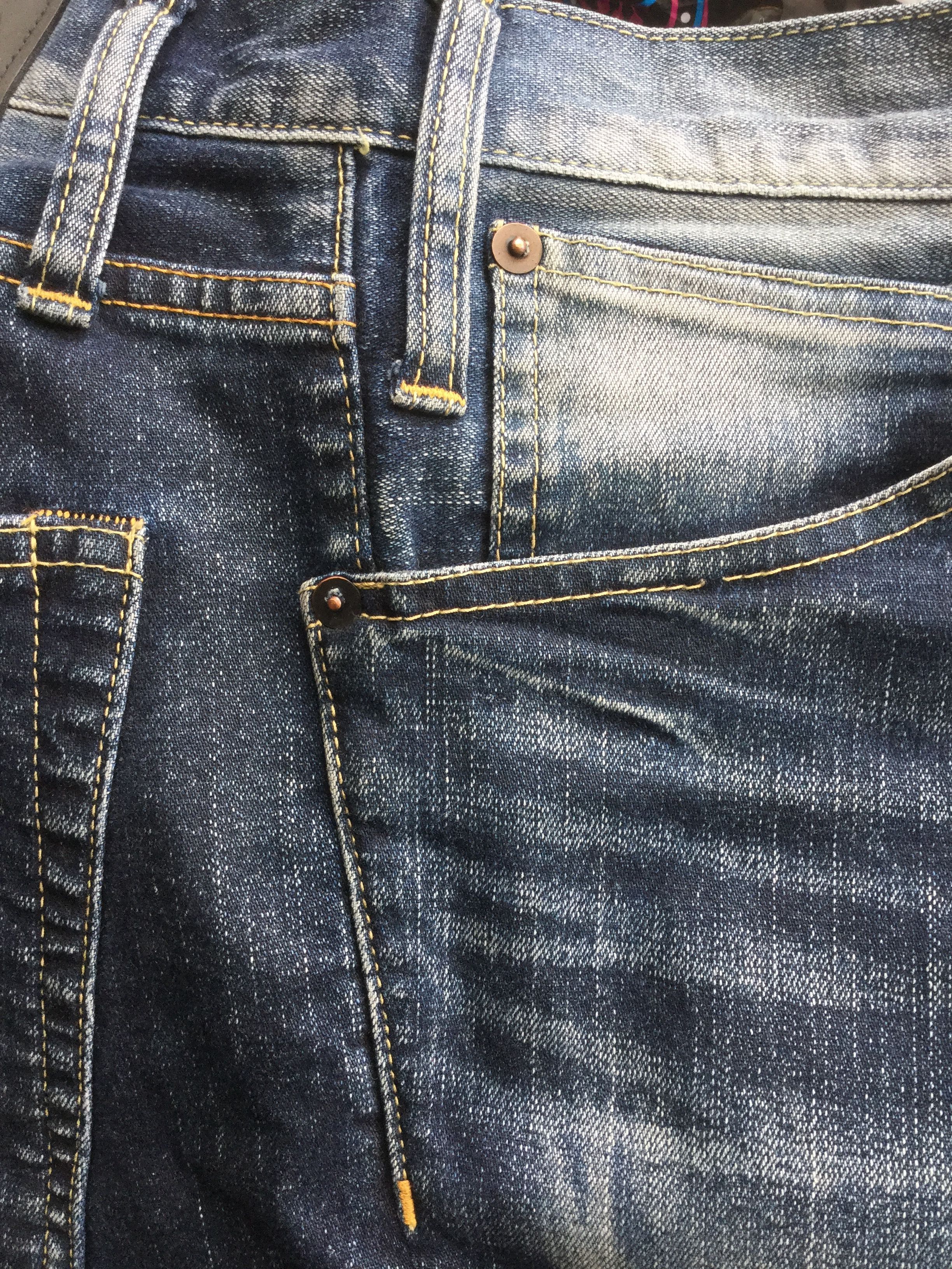 If Six Was Nine Cropped washed jeans.Like Vetements or Rick Owens Size US 30 / EU 46 - 4 Thumbnail