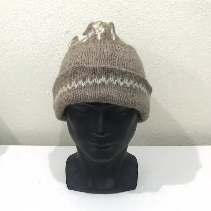 Japanese Brand × Vintage Japanese Brand Knit Beanie Hat Size ONE SIZE - 3 Thumbnail