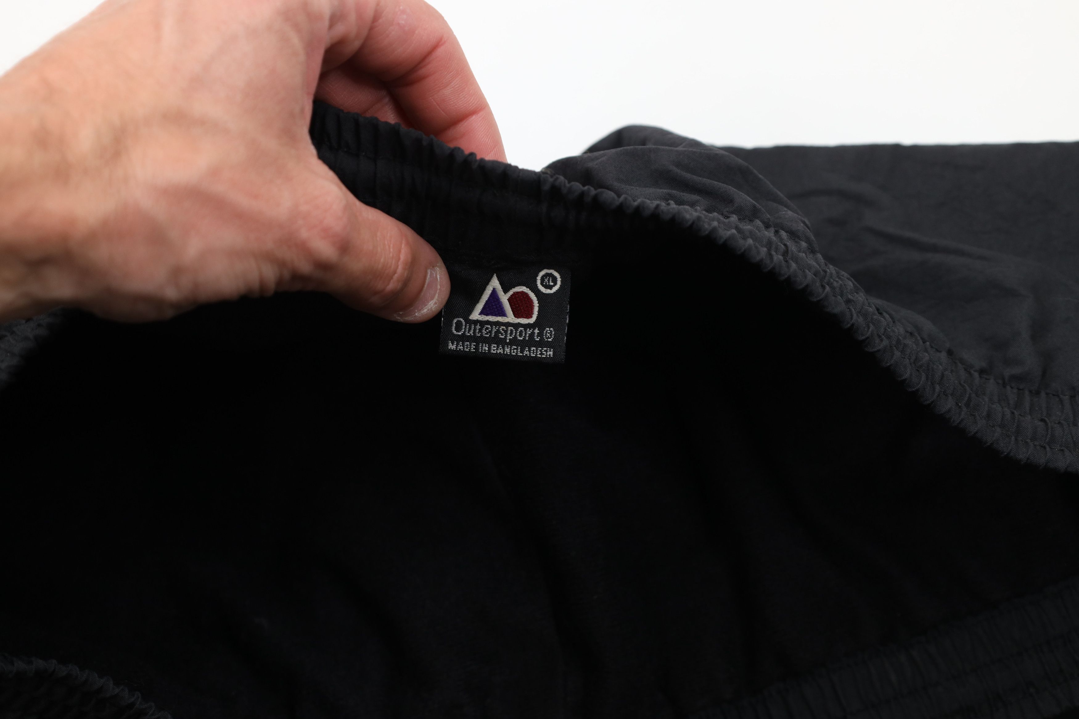 Vintage Vintage 90s Streetwear Lined Windbreaker Joggers Pants Black Size US 38 / EU 54 - 10 Thumbnail