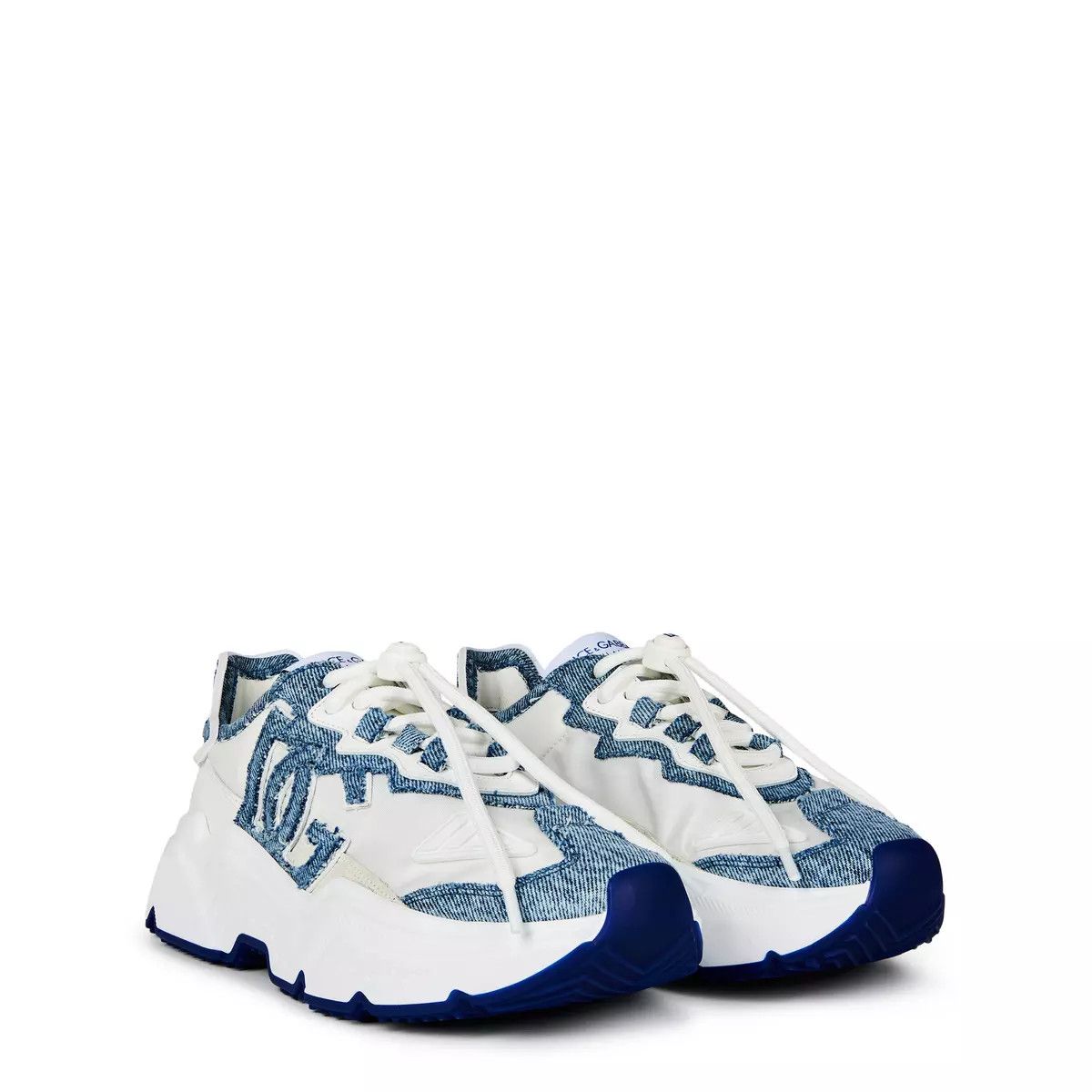 Dolce & Gabbana os11x1225 Daymaster Trainers in White/Blue Size US 8 / IT 38 - 3 Thumbnail