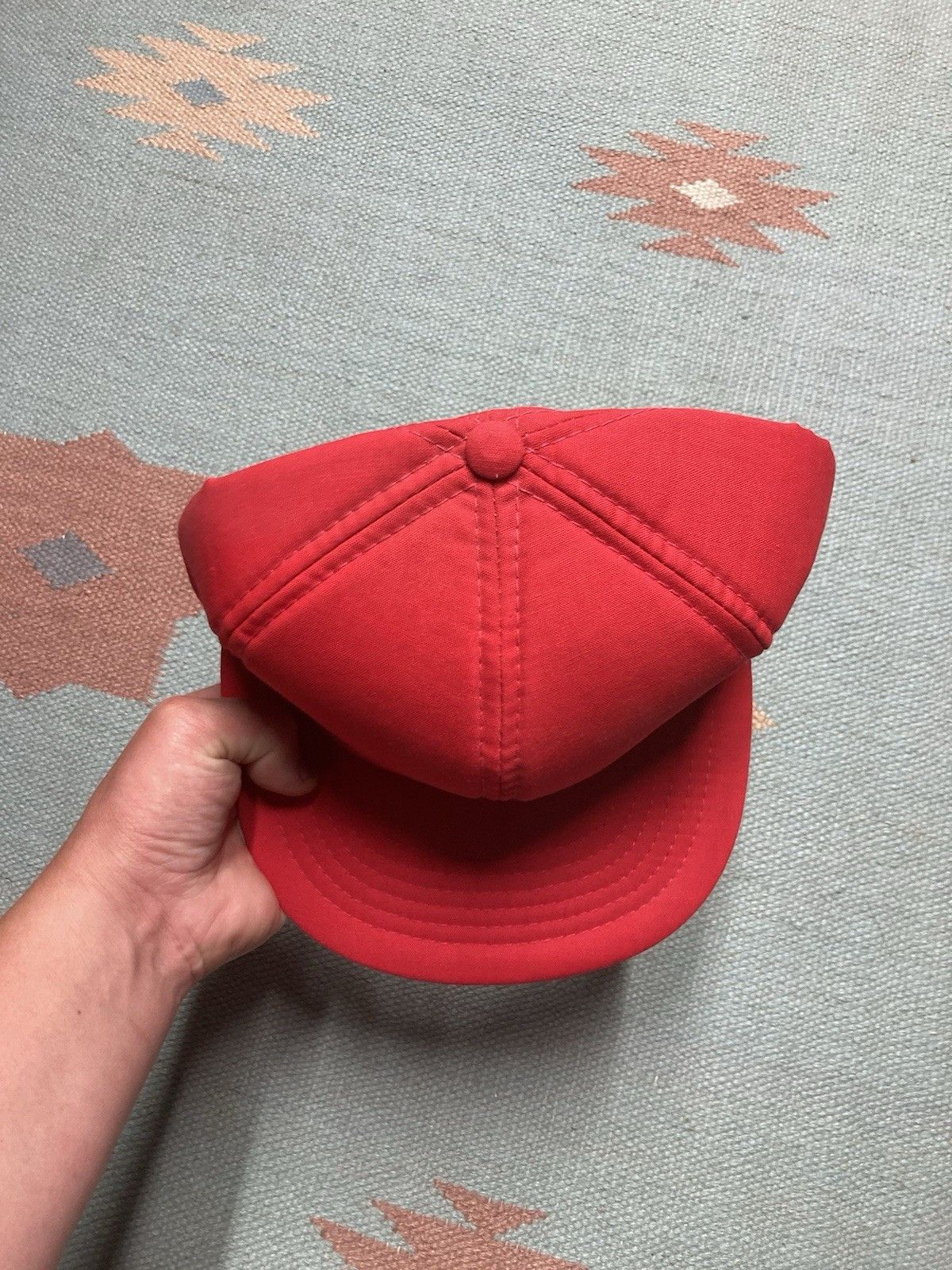 Vintage Vintage SnapBack hat plain blank full foam Young An 80s Size ONE SIZE - 3 Thumbnail