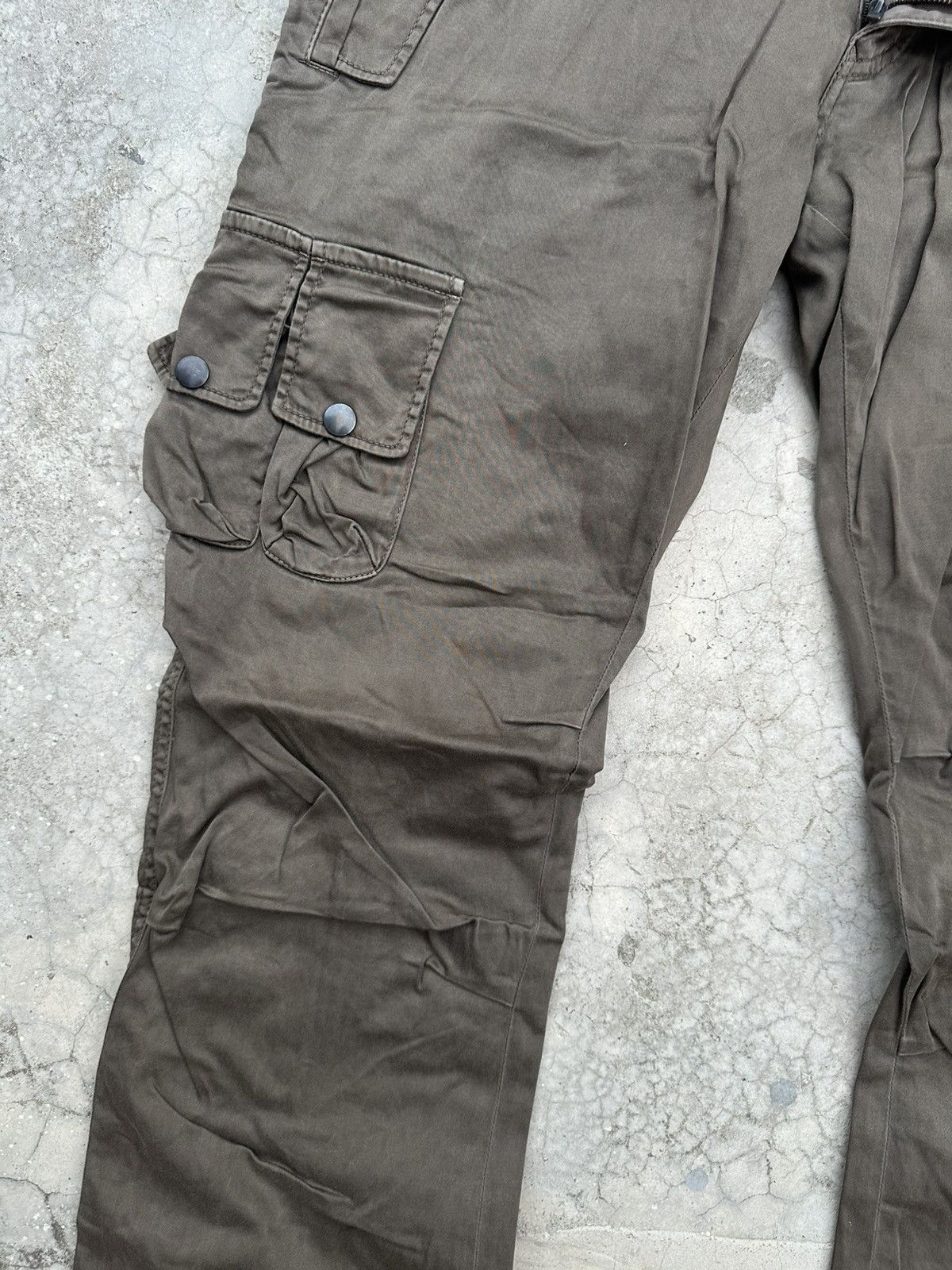 Tete Homme Vintage Tete Homme Bondage Cargo Trouser Pants Size US 34 / EU 50 - 10 Thumbnail