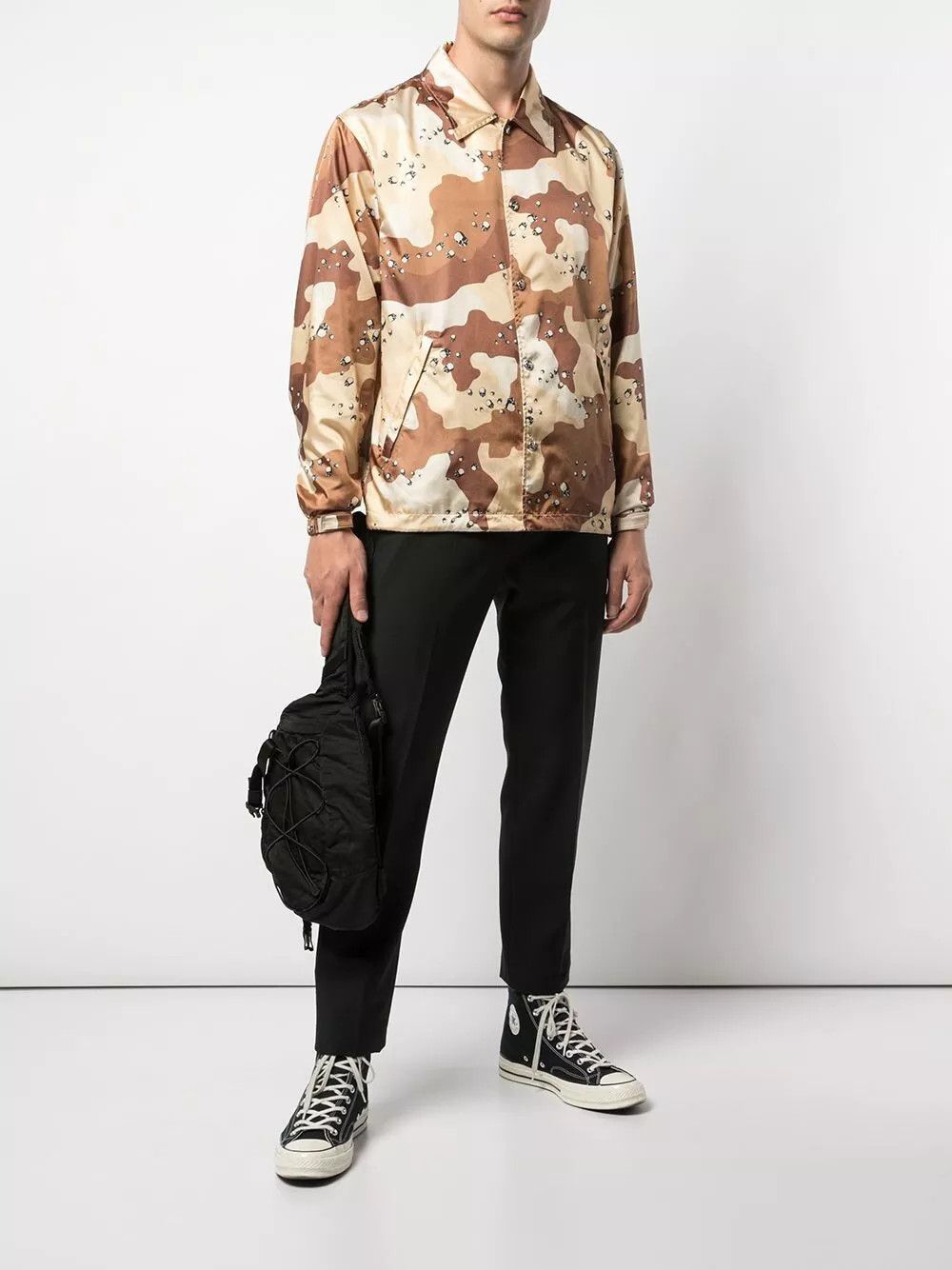 Mastermind Japan RARE MASTERMIND JAPAN Sz L Coach's Jacket Skull Flag Patch Size US L / EU 52-54 / 3 - 21 Thumbnail