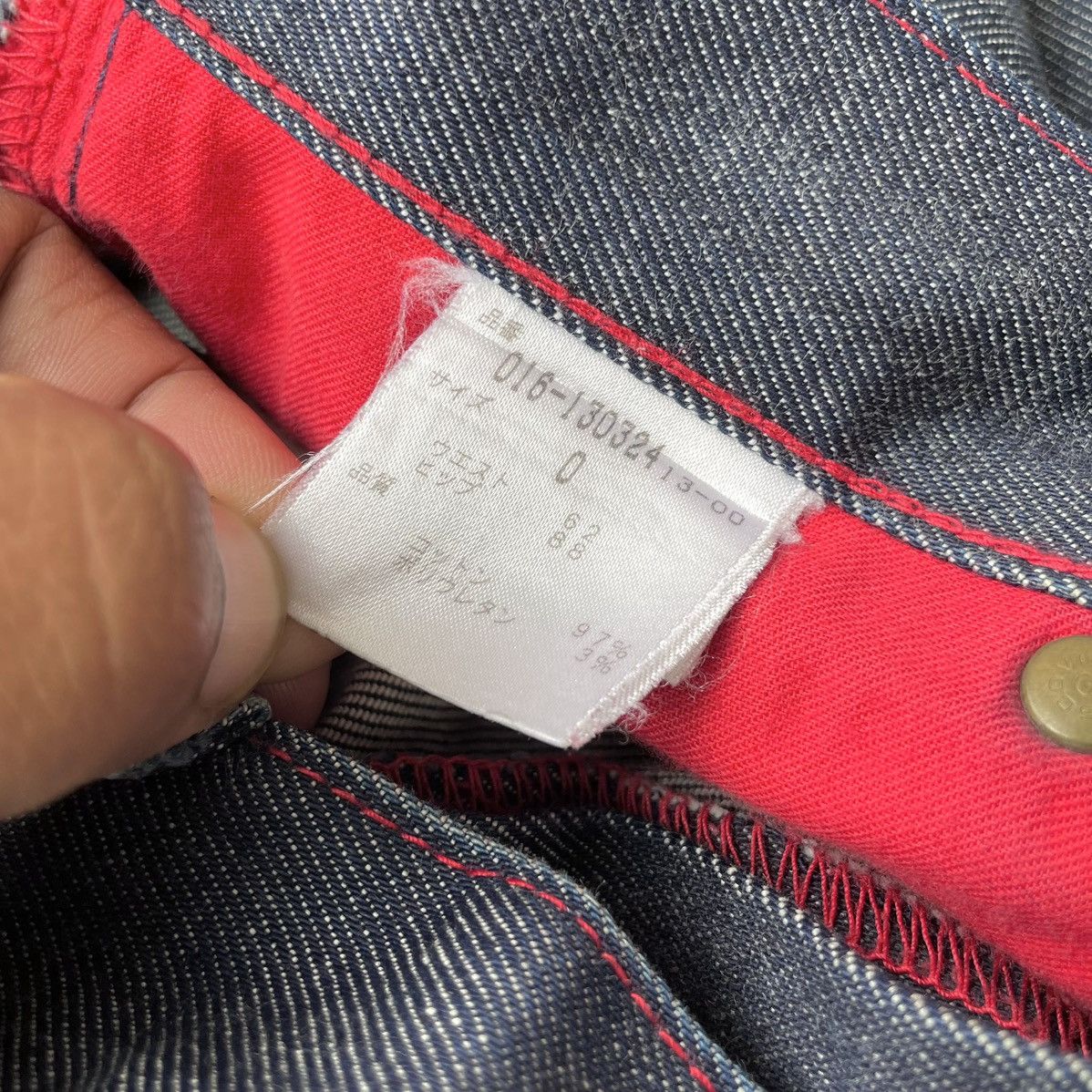 Vivienne Tam Vivienne Tam New York Designer Raw Indigo Denim Jeans Size 29" - 15 Thumbnail