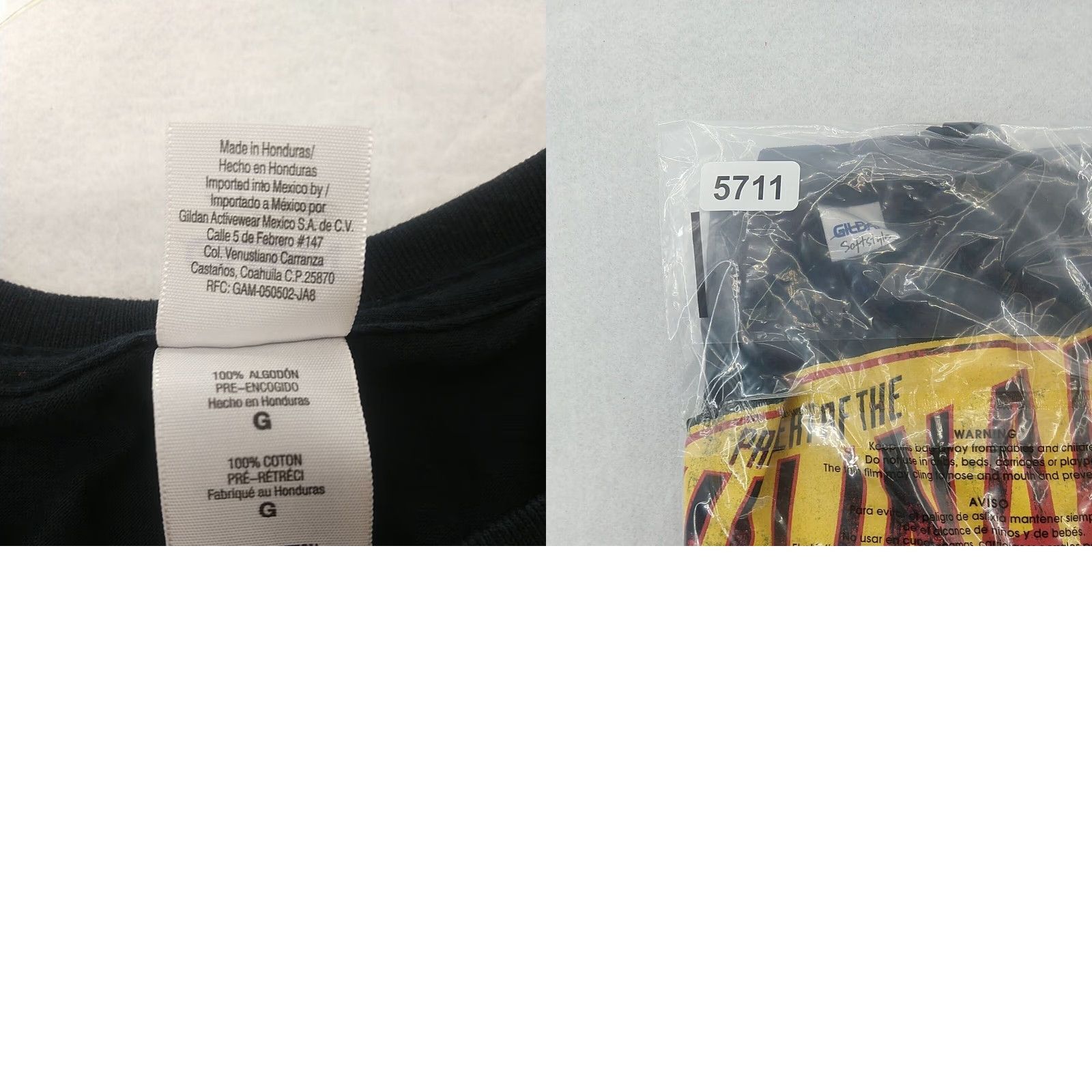 Gildan VINTAGE Guy Fieri Food Network T Shirt Mens Large Black Size US L / EU 52-54 / 3 - 8 Thumbnail