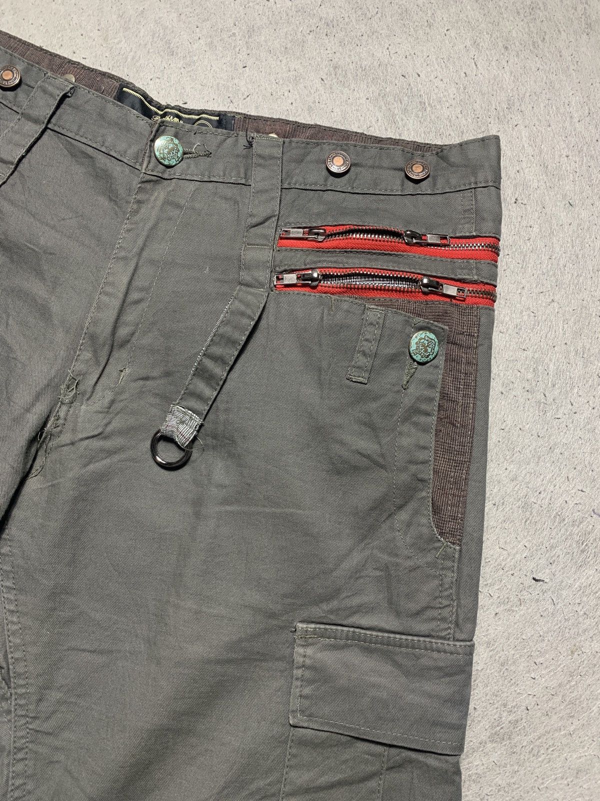 Number (N)ine Japanesene Brand BreathMint Multipocket Bondage Cargo Pant Size US 37 - 11 Thumbnail