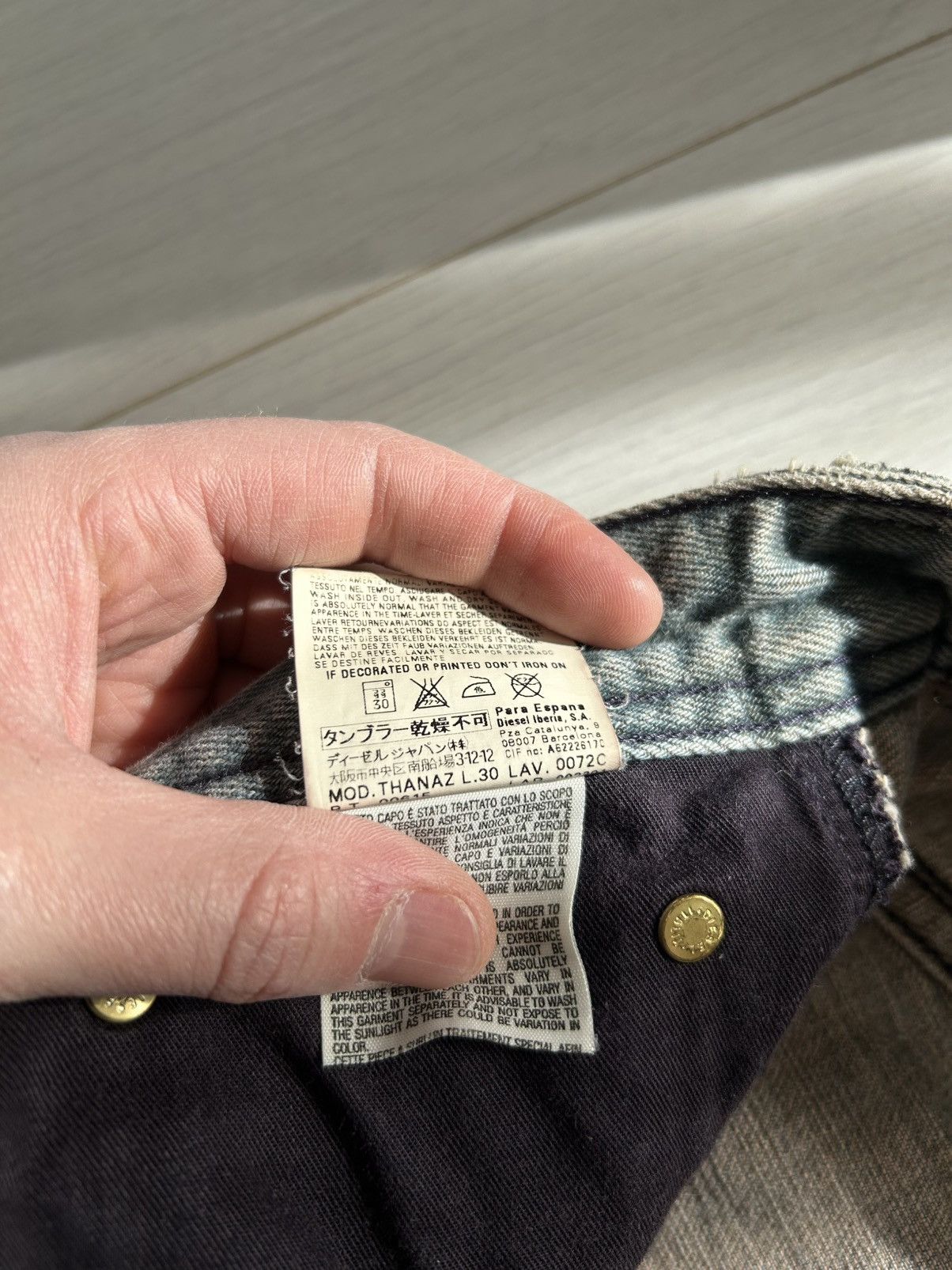 Diesel Vintage Diesel Jeans - Thanaz Size US 32 / EU 48 - 6 Thumbnail