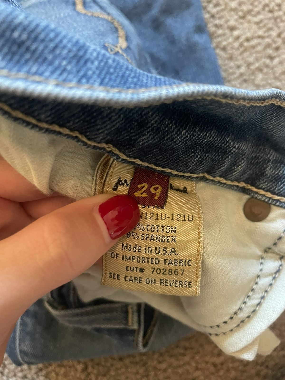 Seven 7 Vintage Seven 7 bootcut jeans Size 28" / US 6 / IT 42 - 5 Thumbnail