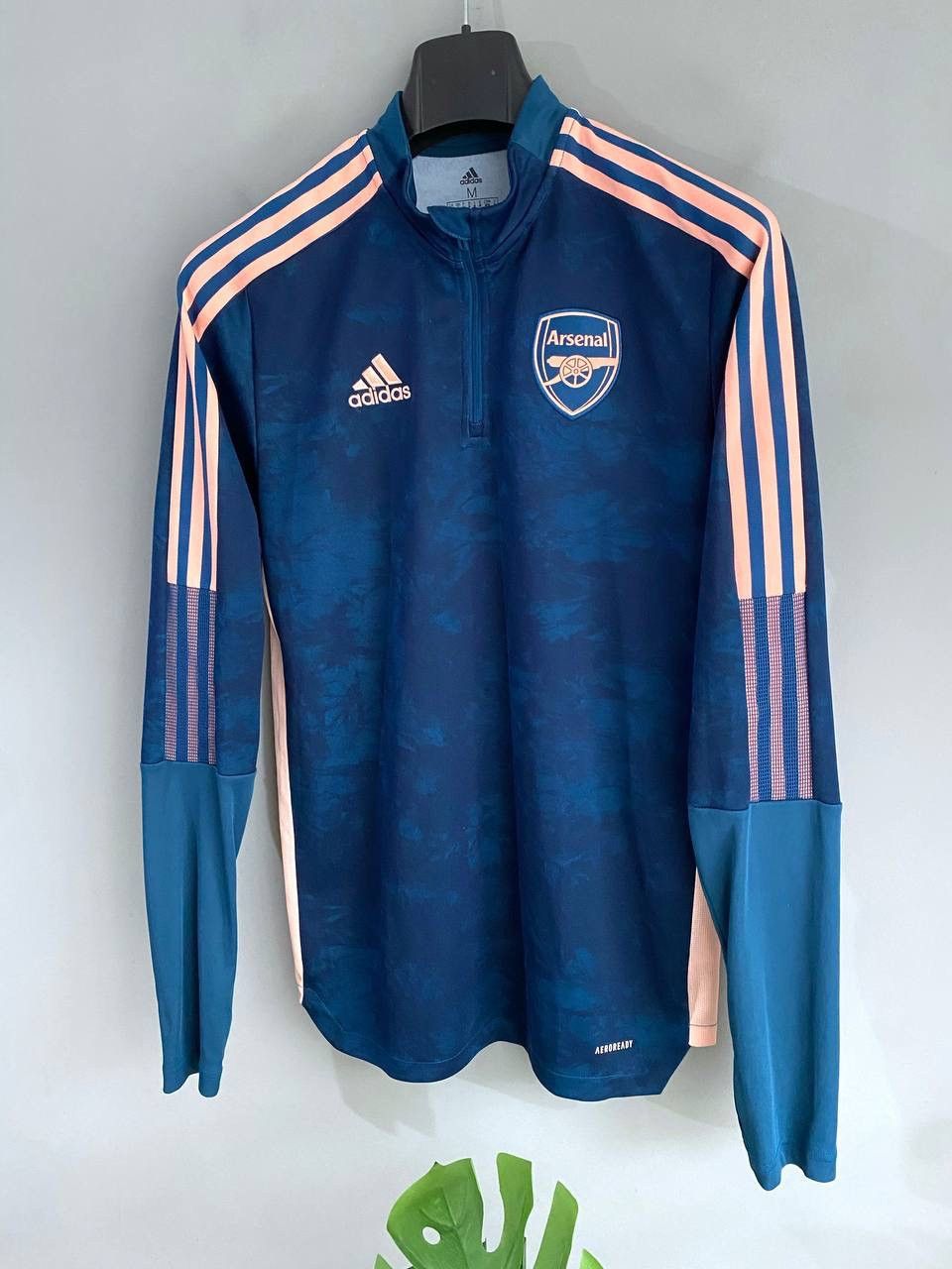 Adidas Arsenal London Soccer Training Top Long Sleeve Size M GK9406 Size US M / EU 48-50 / 2 - 2 Thumbnail
