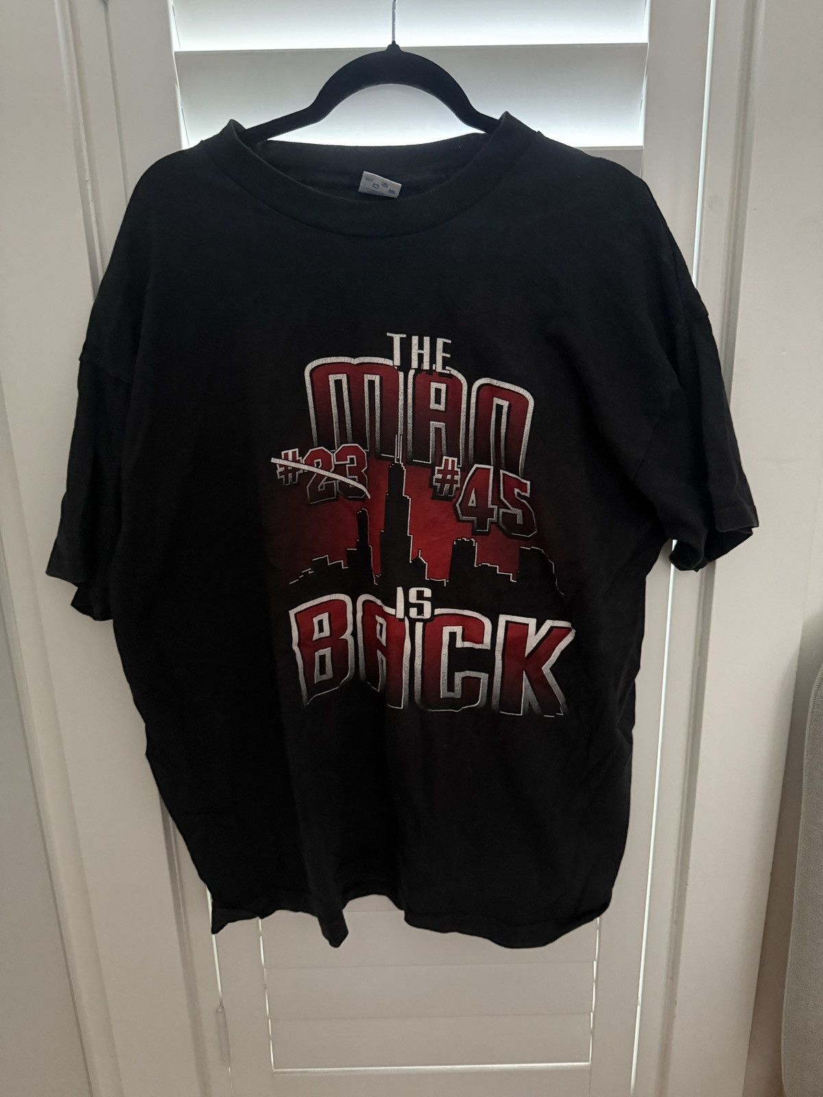 Other Rare Michael Jordan comeback game #45 t shirt Size US XL / EU 56 / 4 - 1 Thumbnail
