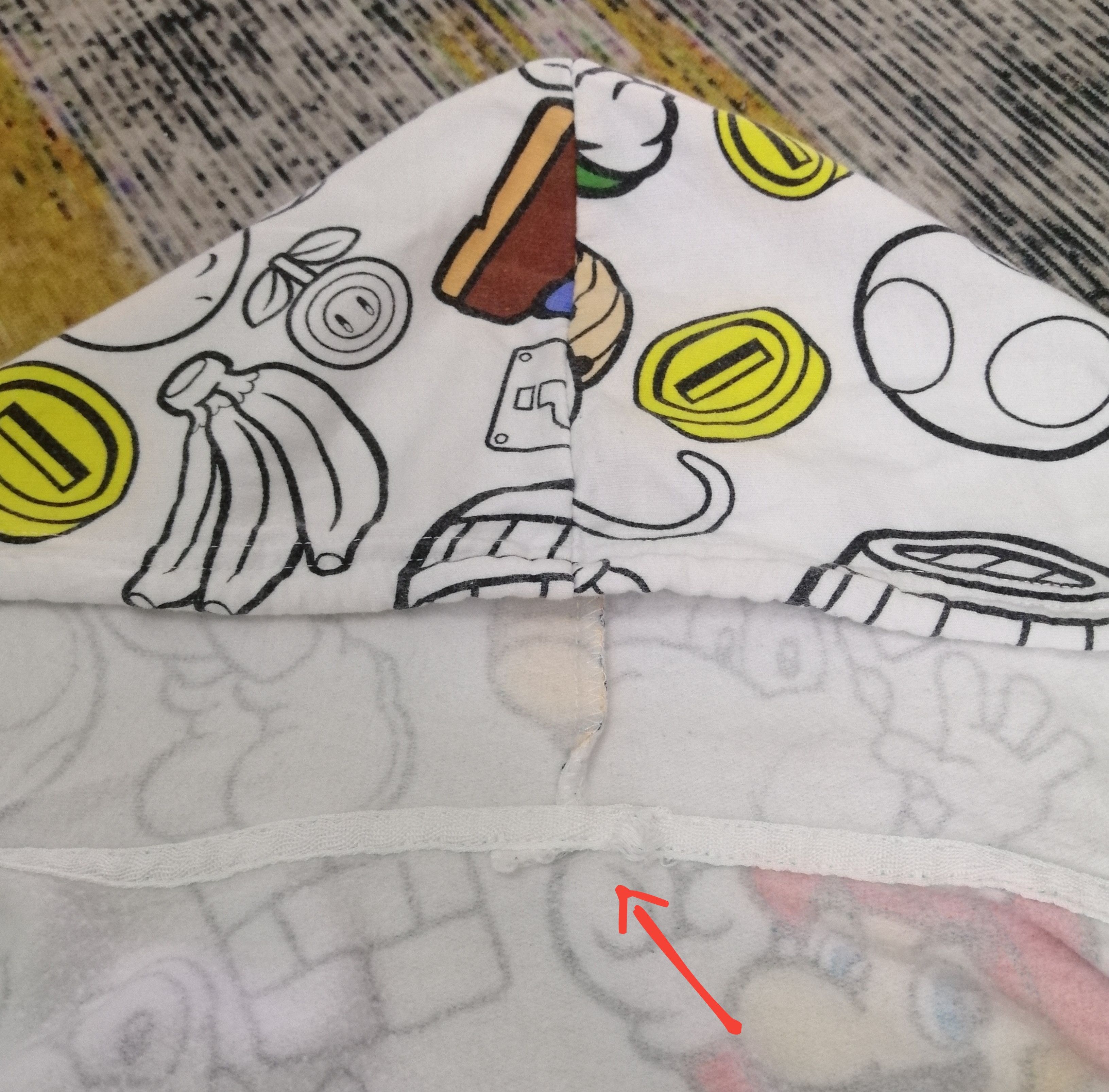 Nintendo Super Mario Bros Full Printed Hoodie Zipper Jacket Size US L / EU 52-54 / 3 - 12 Thumbnail