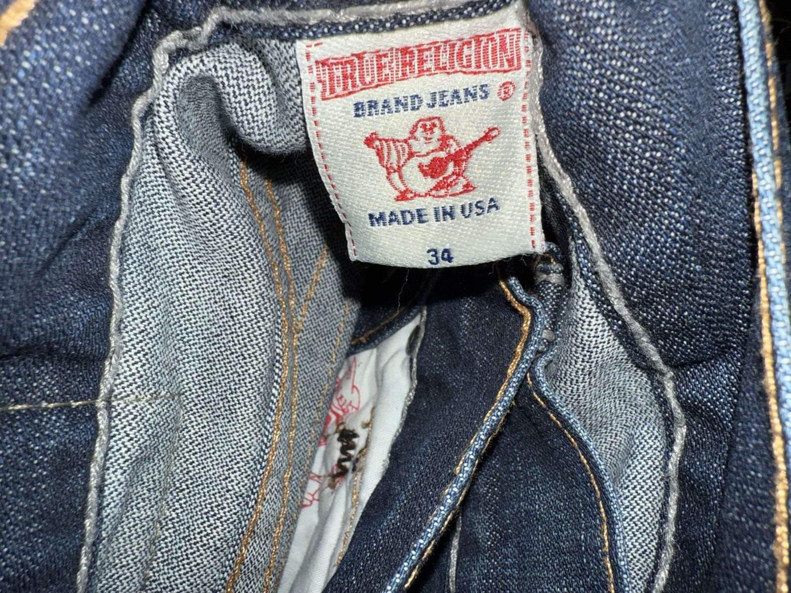 True Religion Dark blue true religion Size US 34 / EU 50 - 4 Thumbnail