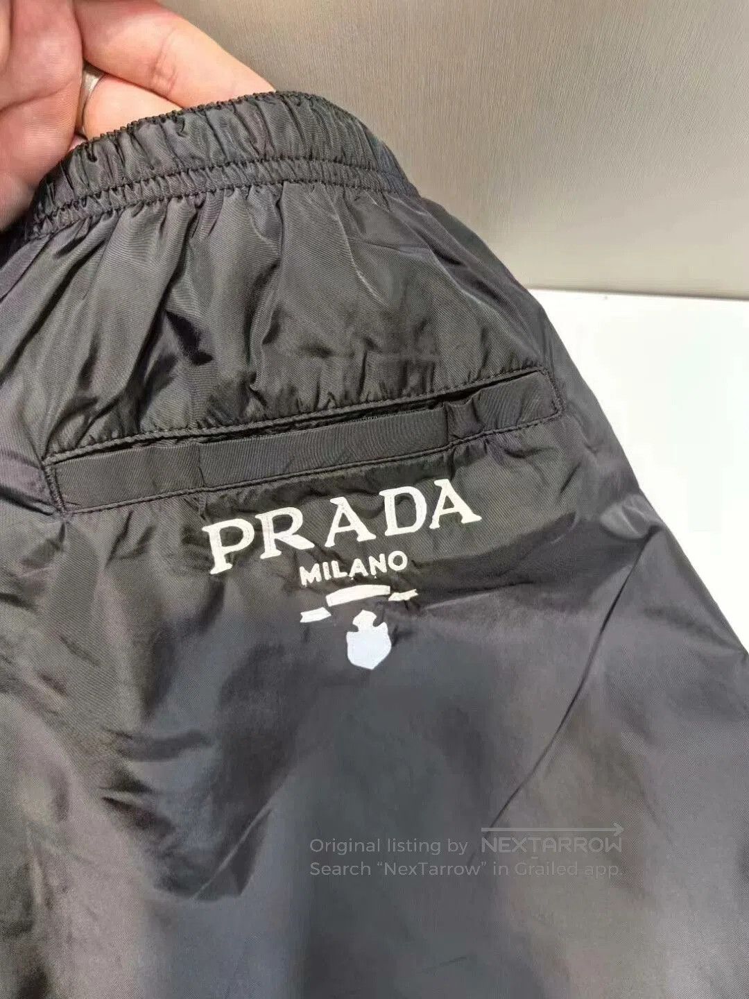 Prada Prada Men's Black Casual Beach Shorts. Size US 30 / EU 46 - 4 Thumbnail