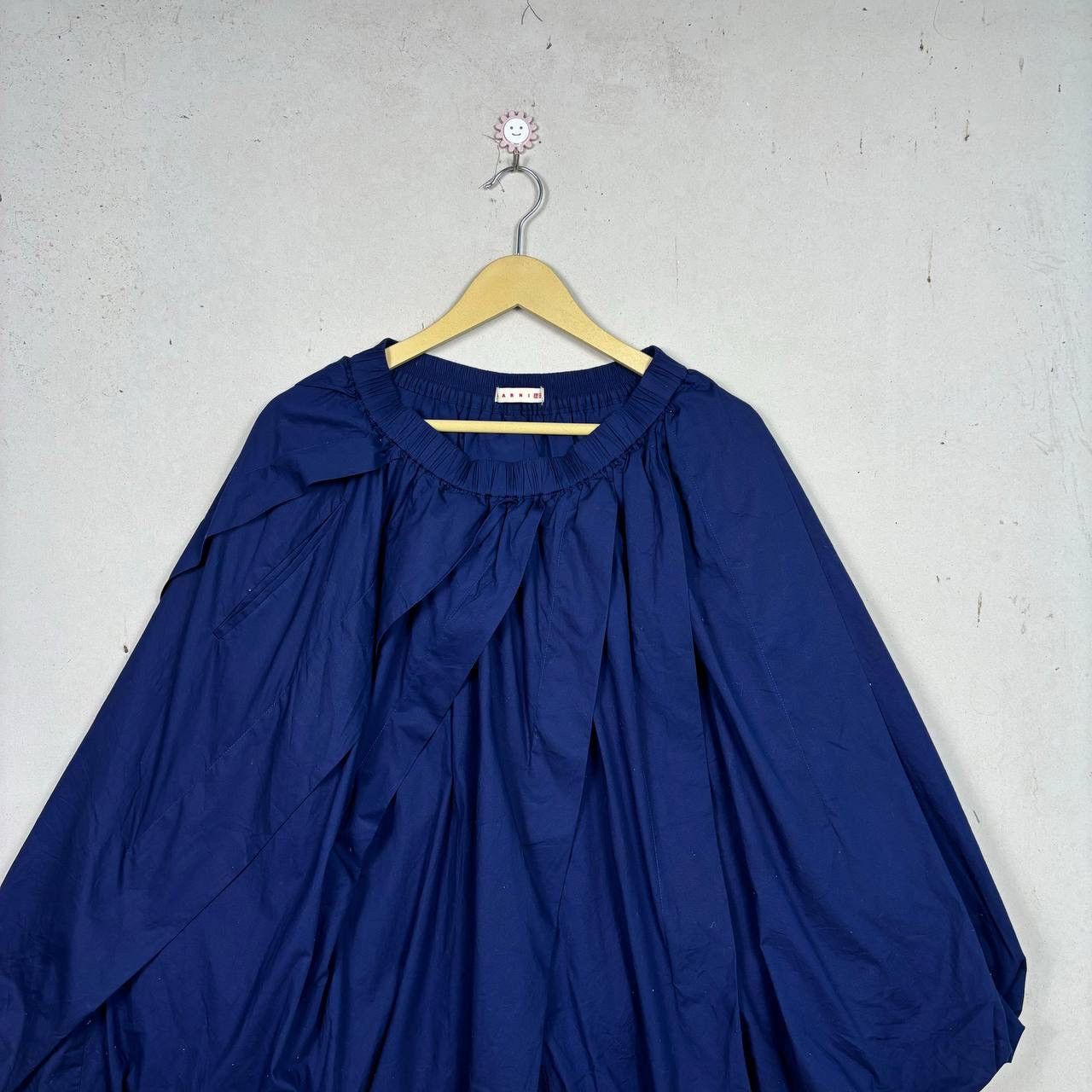Marni × Uniqlo Marni x Uniqlo 2022 Balloon Skirt Navy Blue Size M Size 28" / US 6 / IT 42 - 3 Thumbnail