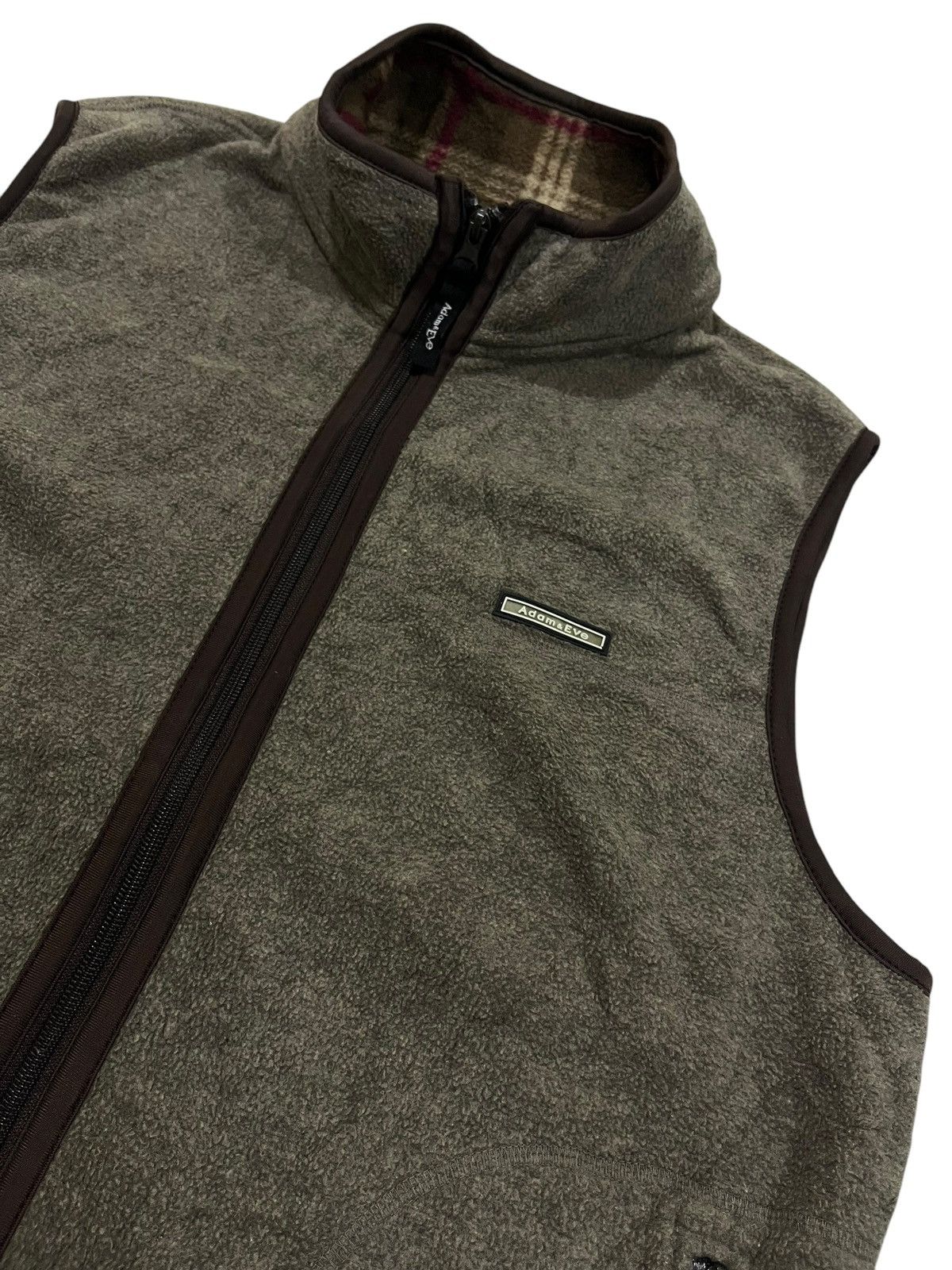 Japanese Brand × Vintage Vintage Adam & Eve - Fur Fleece Vest Size US M / EU 48-50 / 2 - 4 Thumbnail