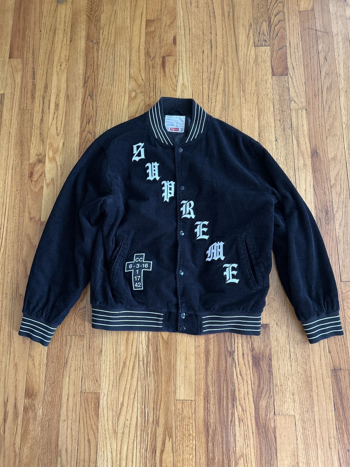 Supreme supreme old english corduroy ss 2018 Size US M / EU 48-50 / 2 - 1 Thumbnail