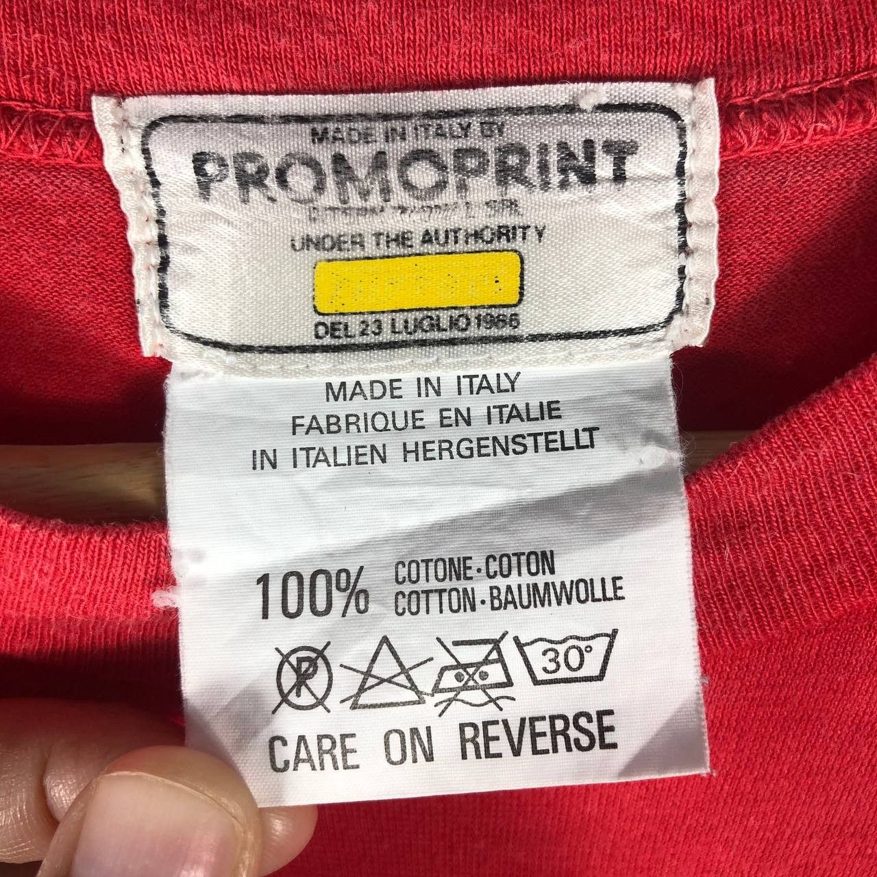 Ferrari Vintage 90's Ferrari Big Logo T-Shirt Size US M / EU 48-50 / 2 - 7 Thumbnail