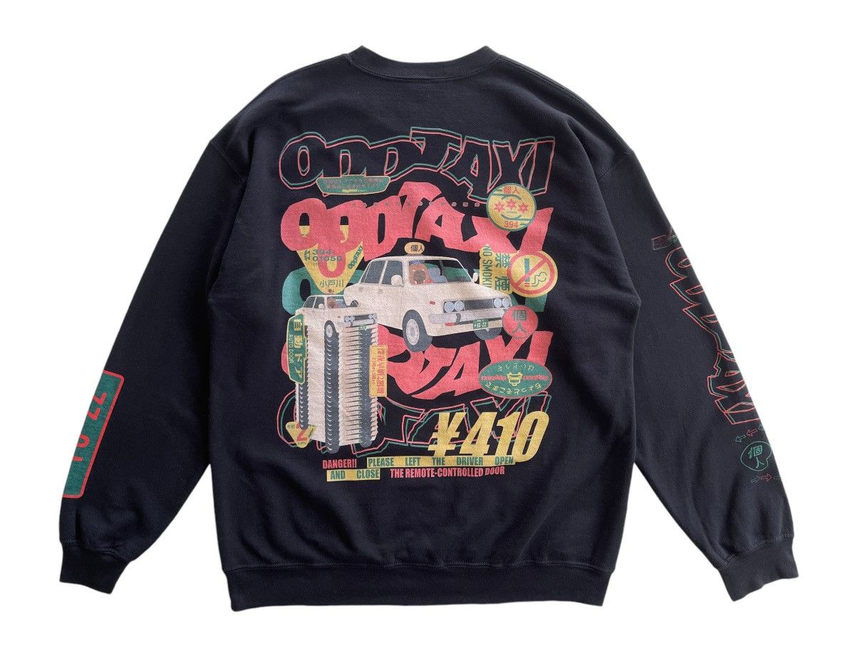 Vintage Japanese Anime OddTaxi Sweatshirt Size US L / EU 52-54 / 3 - 3 Thumbnail