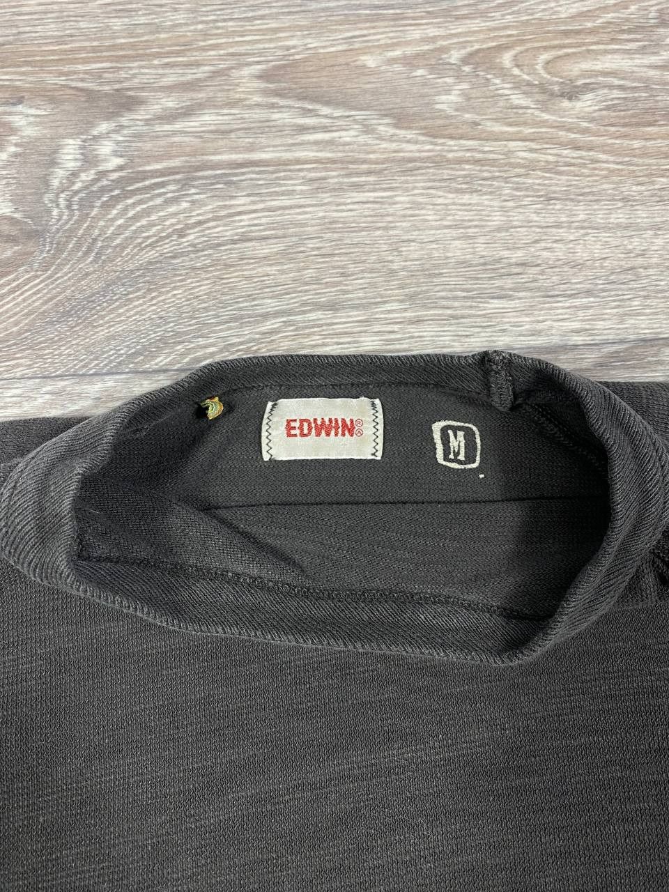 Edwin × Japanese Brand × Vintage Rare EDWIN vintage fade long sleeve Japanese Brand y2k Size US M / EU 48-50 / 2 - 4 Thumbnail
