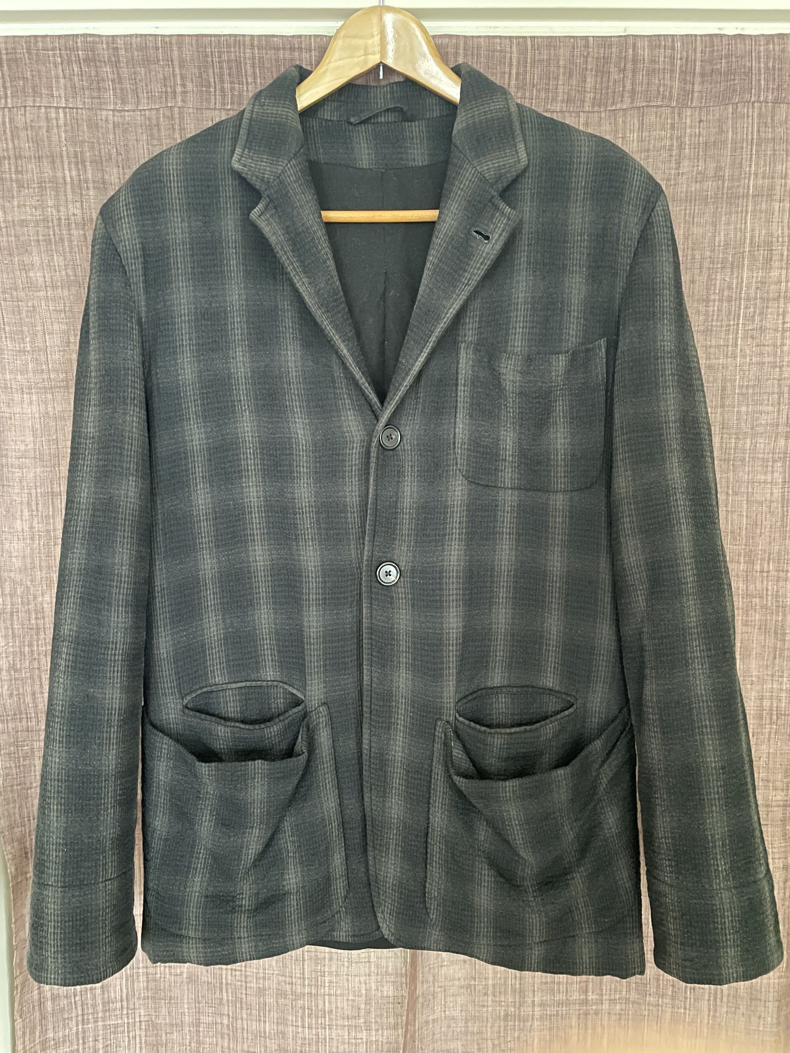 Ann Demeulemeester Ann Demeulemeester Wool Jacket/Blazer Size 48R - 3 Thumbnail