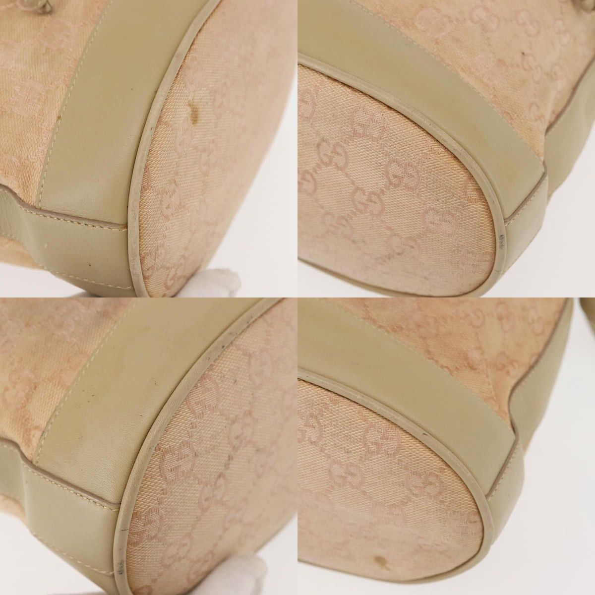 Gucci GUCCI GG Canvas Shoulder Bag Pink Gold 001 86 001 86 Size ONE SIZE - 10 Thumbnail