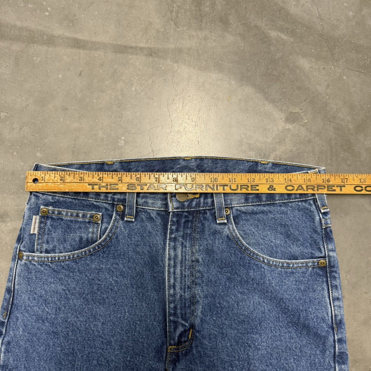 Carhartt × Vintage Vintage Y2K Carhartt Distressed Work Wear Jeans Size US 32 / EU 48 - 13 Thumbnail