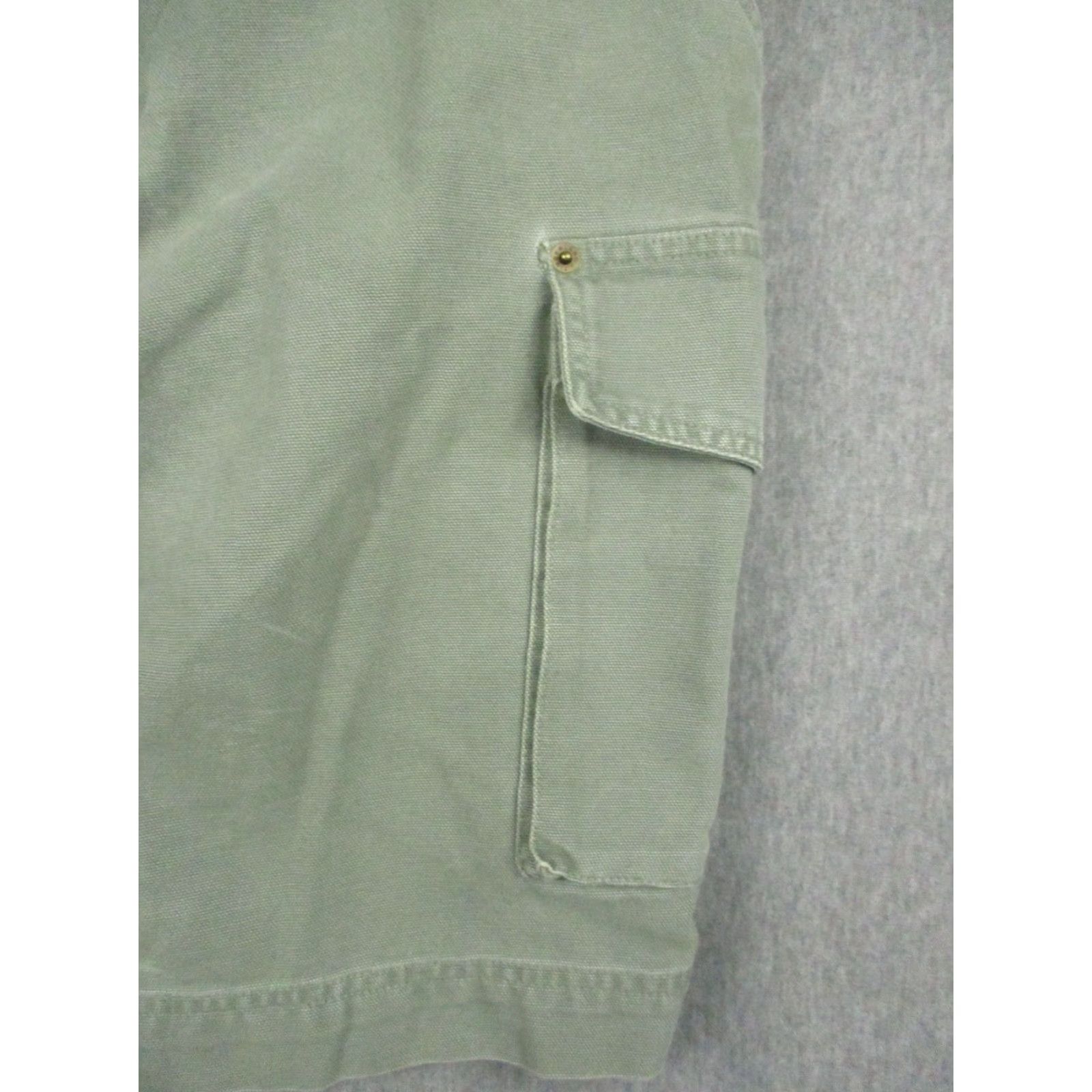 Timberland VINTAGE Timberland Cargo Shorts Mens 34 Outdoor Utility Workwear Summer Olive Green 1999 Mens Size US 34 / EU 50 - 5 Thumbnail