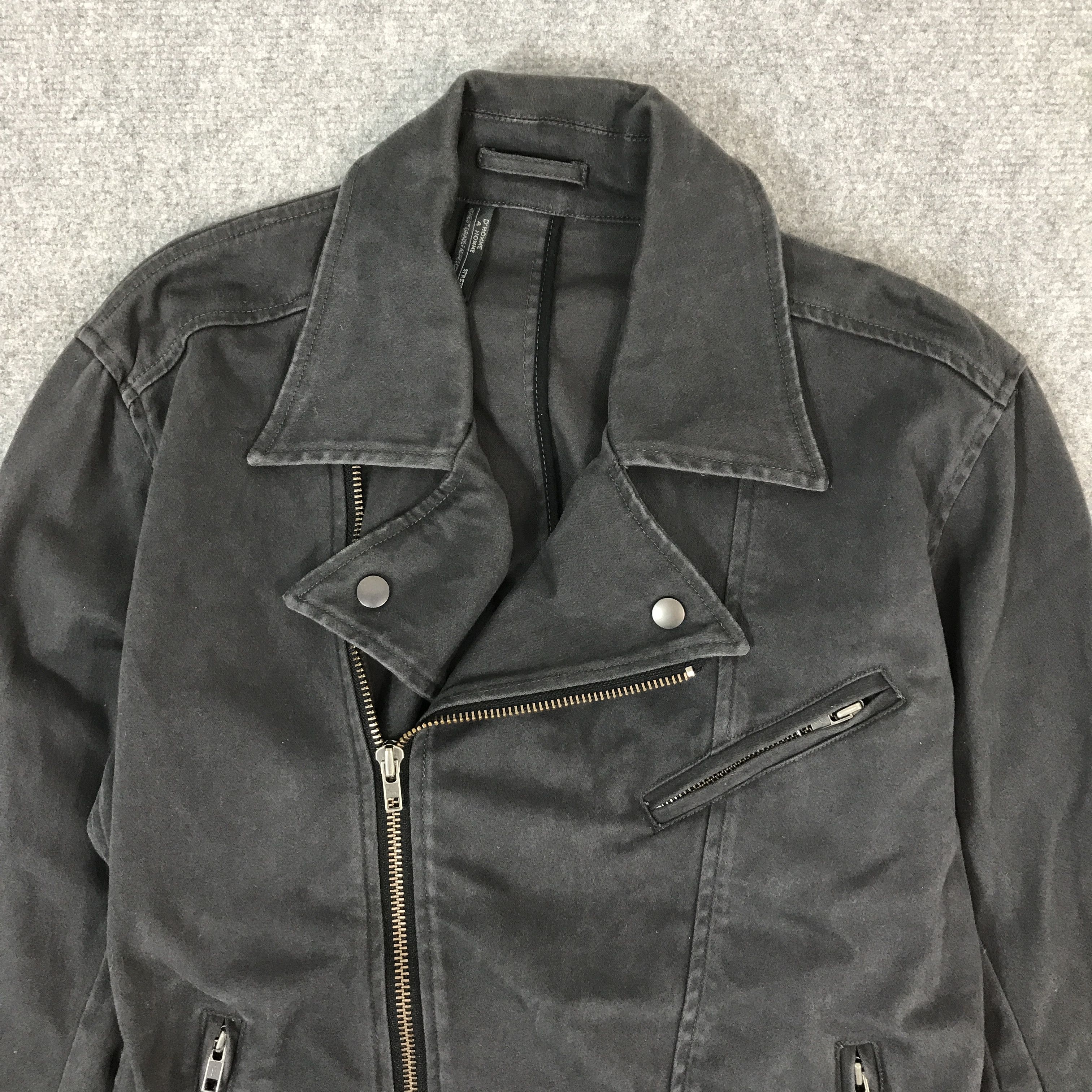 Armoire D'Homme × Japanese Brand D'HOMME DOUBLE COLLAR BLACK JACKET Size US M / EU 48-50 / 2 - 2 Thumbnail