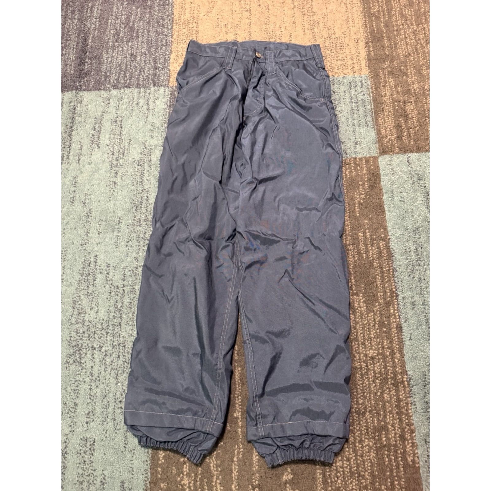 Vintage VINTAGE 916 Brand Rave Pants Baggy Cargo Jeans Style Men Regular In USA Size M Blue 5-Pocket Inseam 29 in Size US 31 - 2 Thumbnail