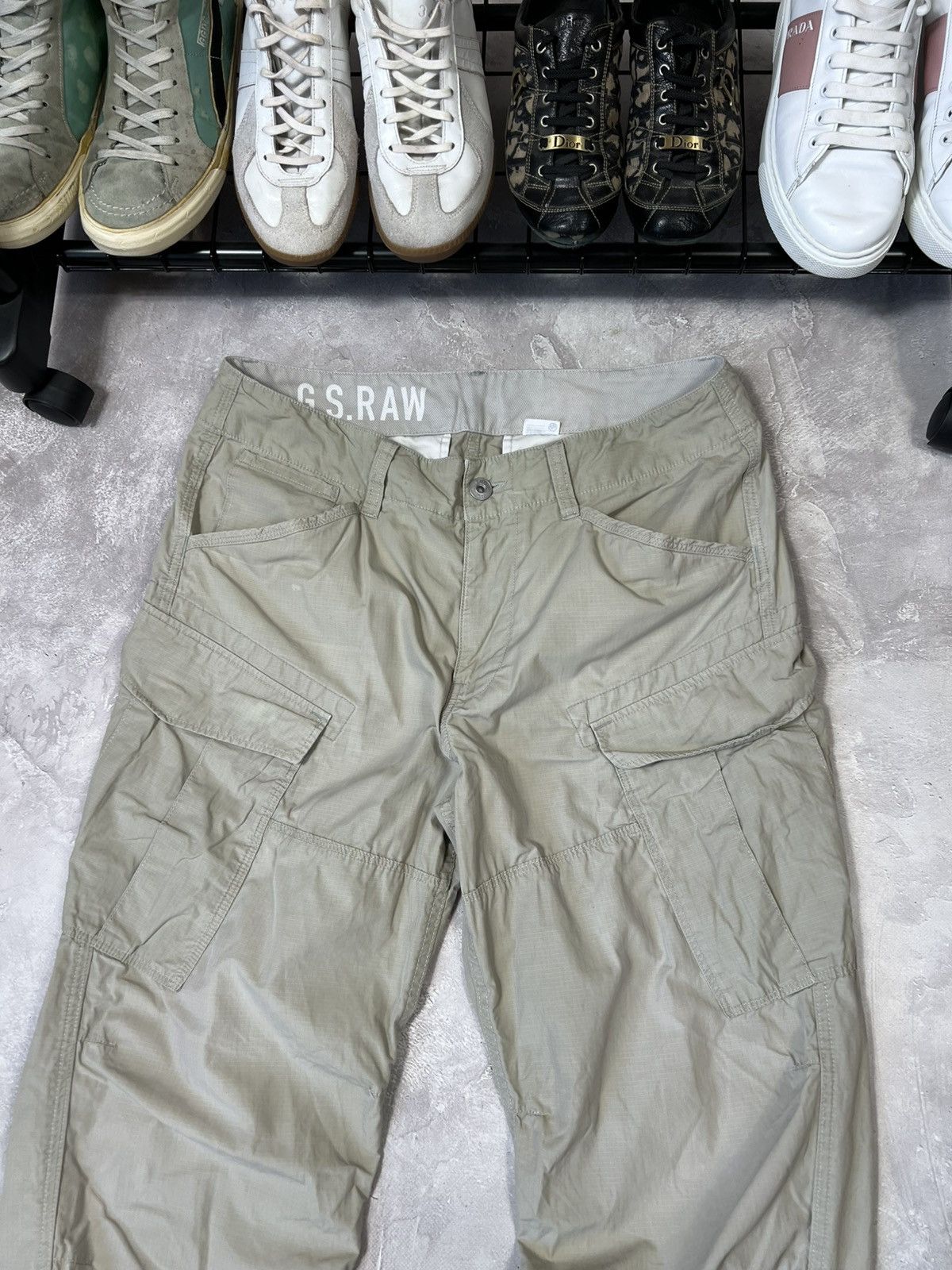 G-Star Vintage G Star Raw Cargo Baggy Pans Size US 32 / EU 48 - 7 Thumbnail
