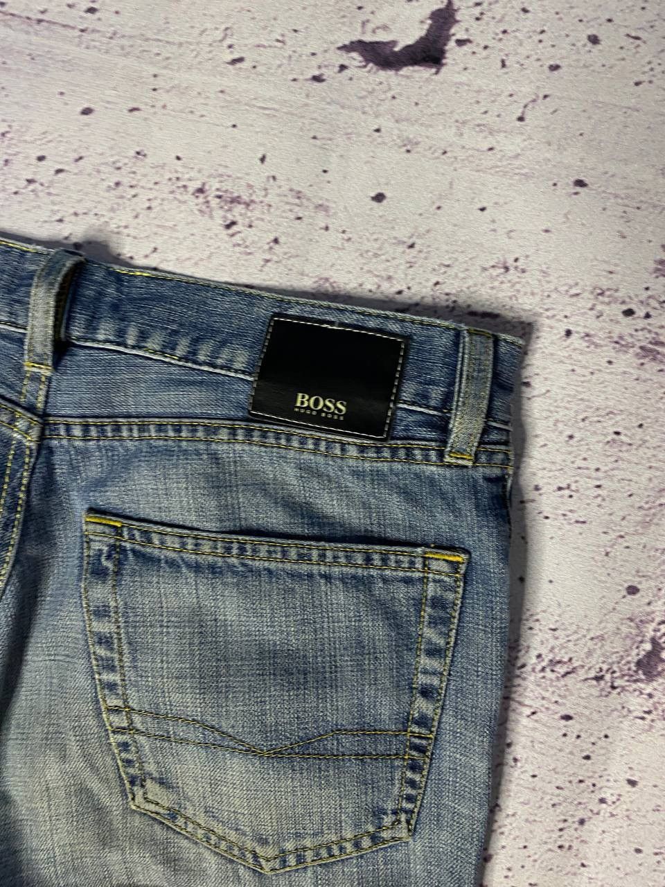 Hugo Boss Vintage Hugo Boss Loose Straight Fit Indigo Denim Jeans Size US 36 / EU 52 - 4 Thumbnail