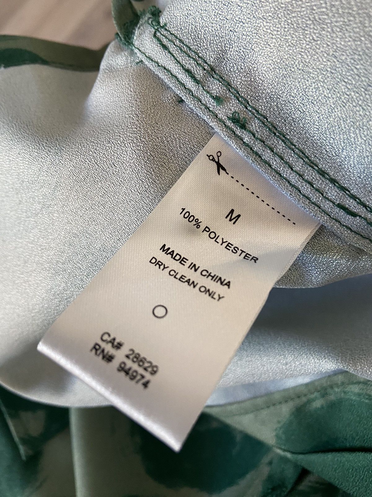 Stussy Green Stussy Open Collar Shirt Size US M / EU 48-50 / 2 - 5 Thumbnail