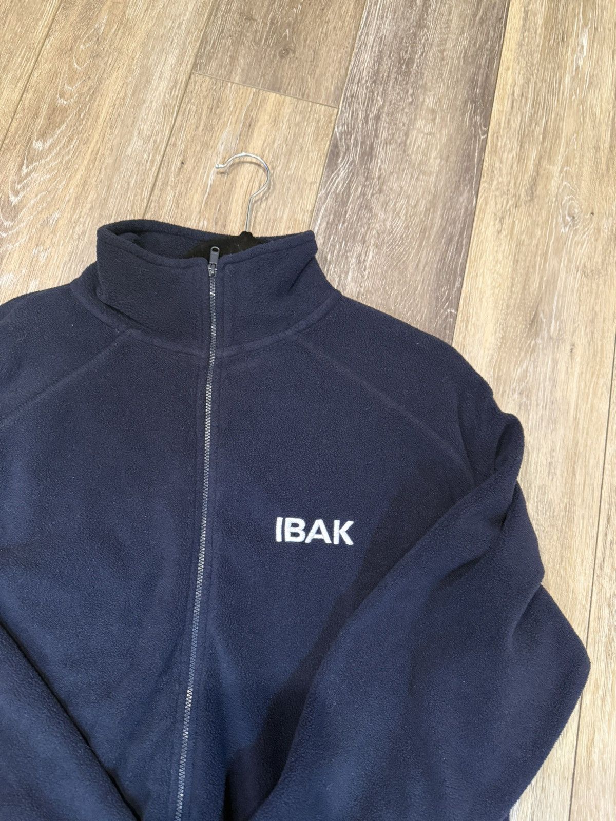 Vintage 🚨 NAVY IBAK VINTAGE FULL ZIP FLEECE 🚨 Size US M / EU 48-50 / 2 - 2 Thumbnail