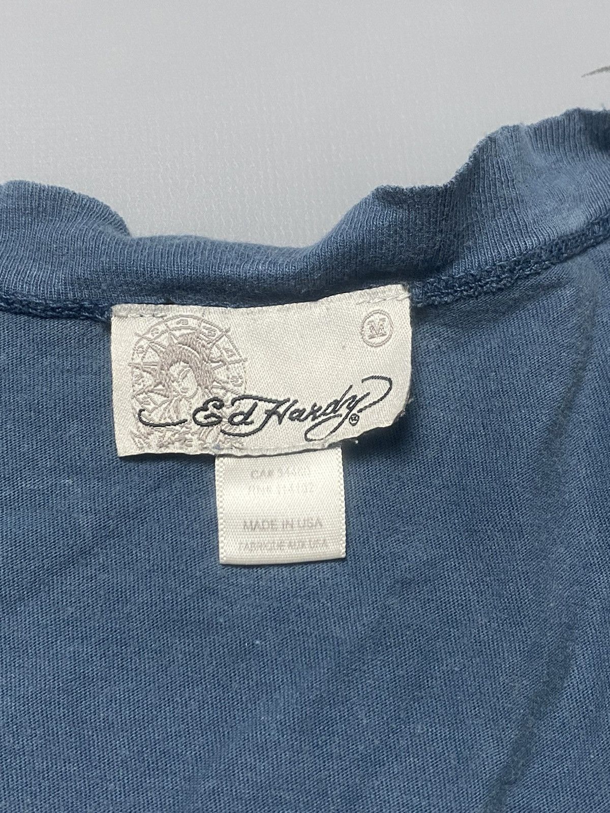 Ed Hardy VTG Ed Hardy Eternal Love Tattoo Graphic T-Shirt Women M USA Size M / US 6-8 / IT 42-44 - 6 Thumbnail