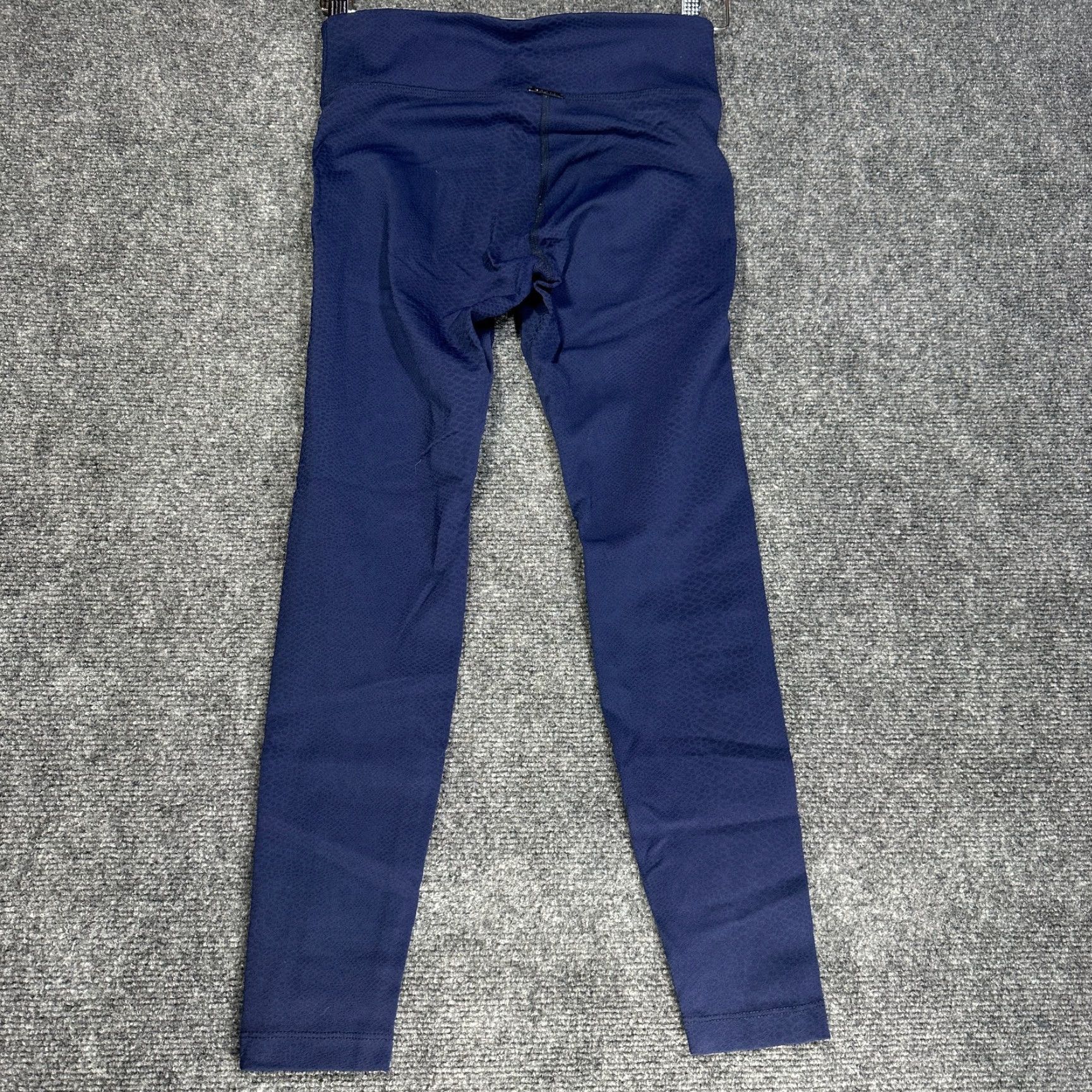 Vintage Koral Pants Womens Small Blue Compression Pants Yoga Elastic Waistband Pocket Slim Inseam 25in Regular Fit Activewear Shoppy Size 26" / US 2 / IT 38 - 5 Thumbnail