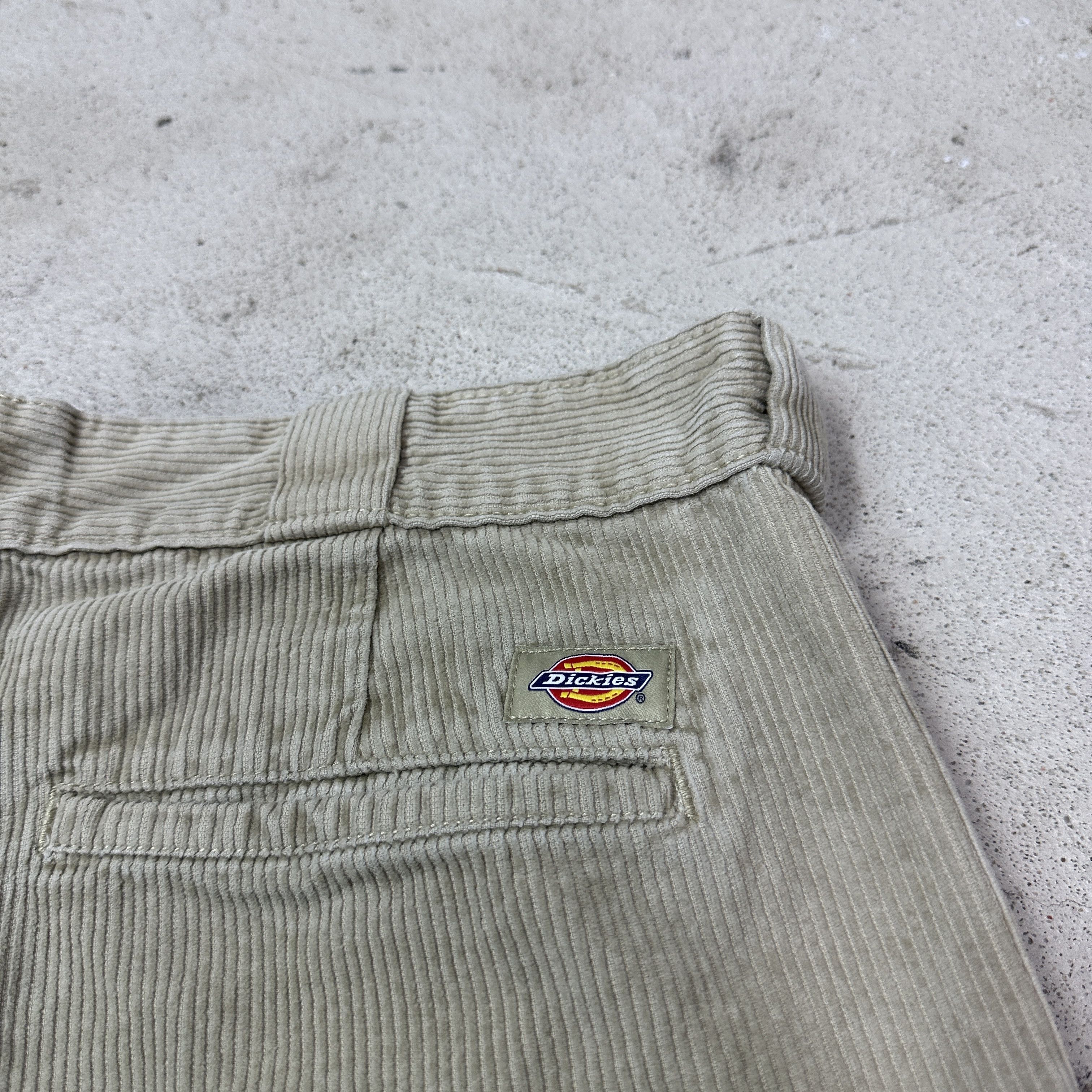 Dickies Vintage Streetwear Corduroy Fitted Dickies Pants Y2K Size US 31 - 4 Thumbnail