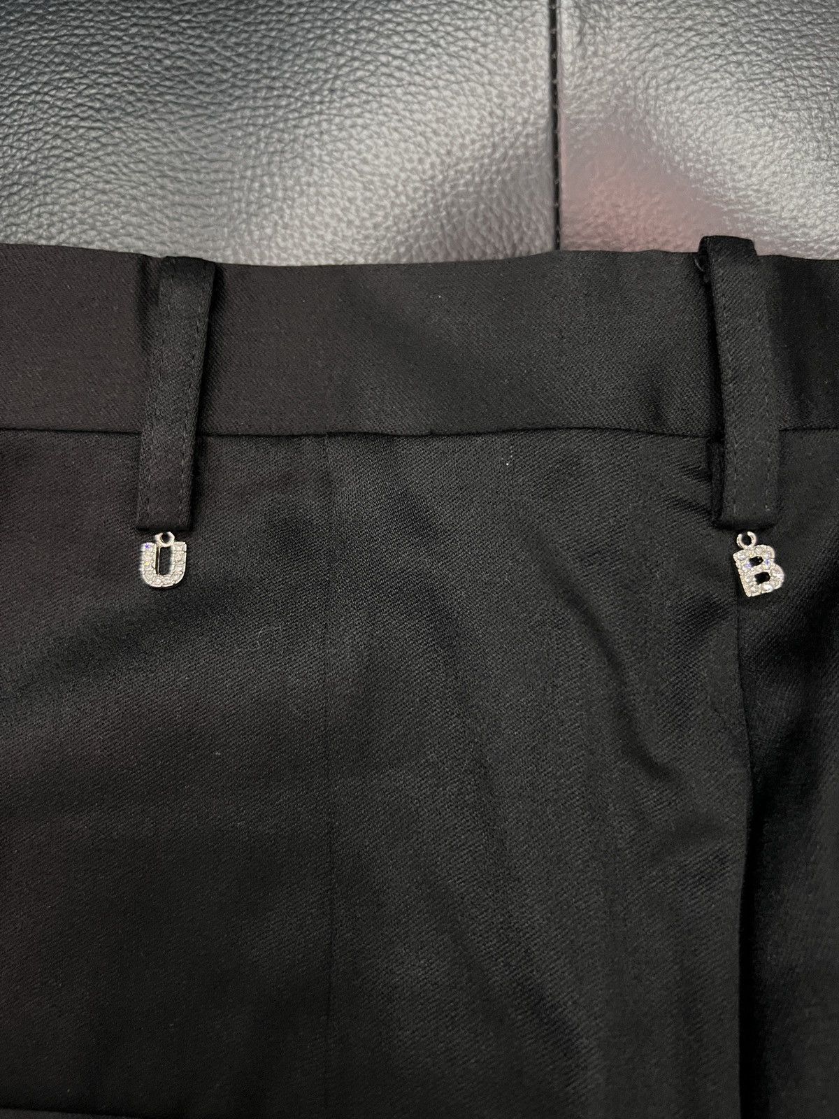Doublet Doublet FW22 Runway Logo Charm Wrap Wide Trousers Size 34S - 13 Thumbnail