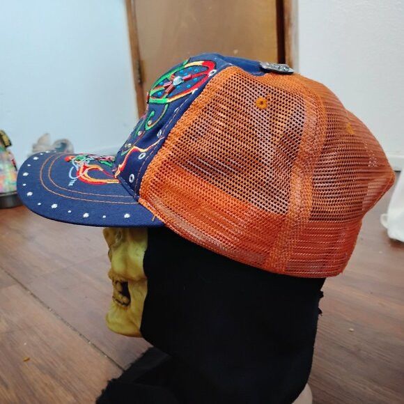 Other Vintage Y2K Ed Hardy Christian Audigier Snap Hat Cap Size ONE SIZE - 3 Thumbnail