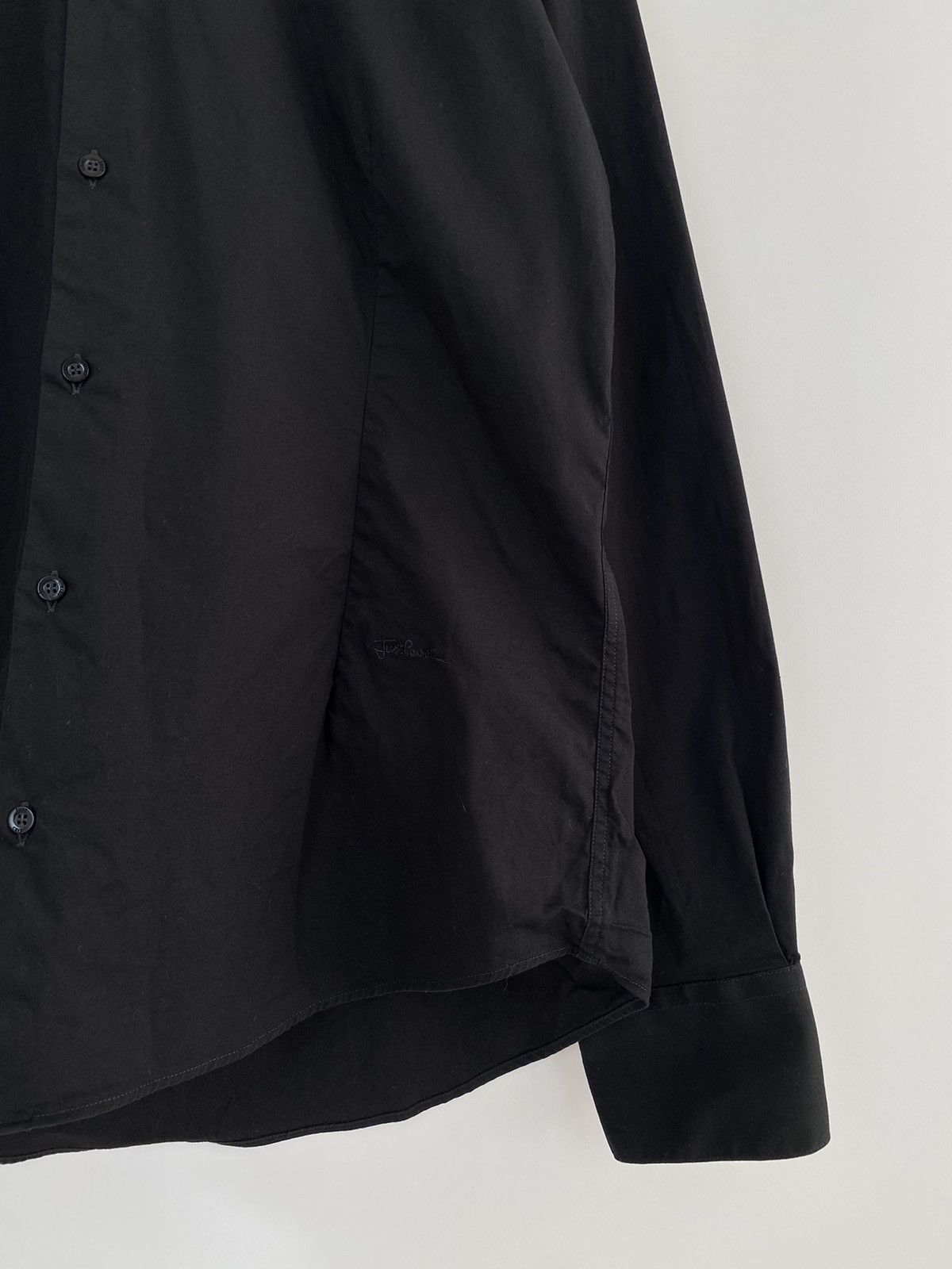 Just Cavalli Just Cavalli L/S Black Shirt Size US M / EU 48-50 / 2 - 5 Thumbnail