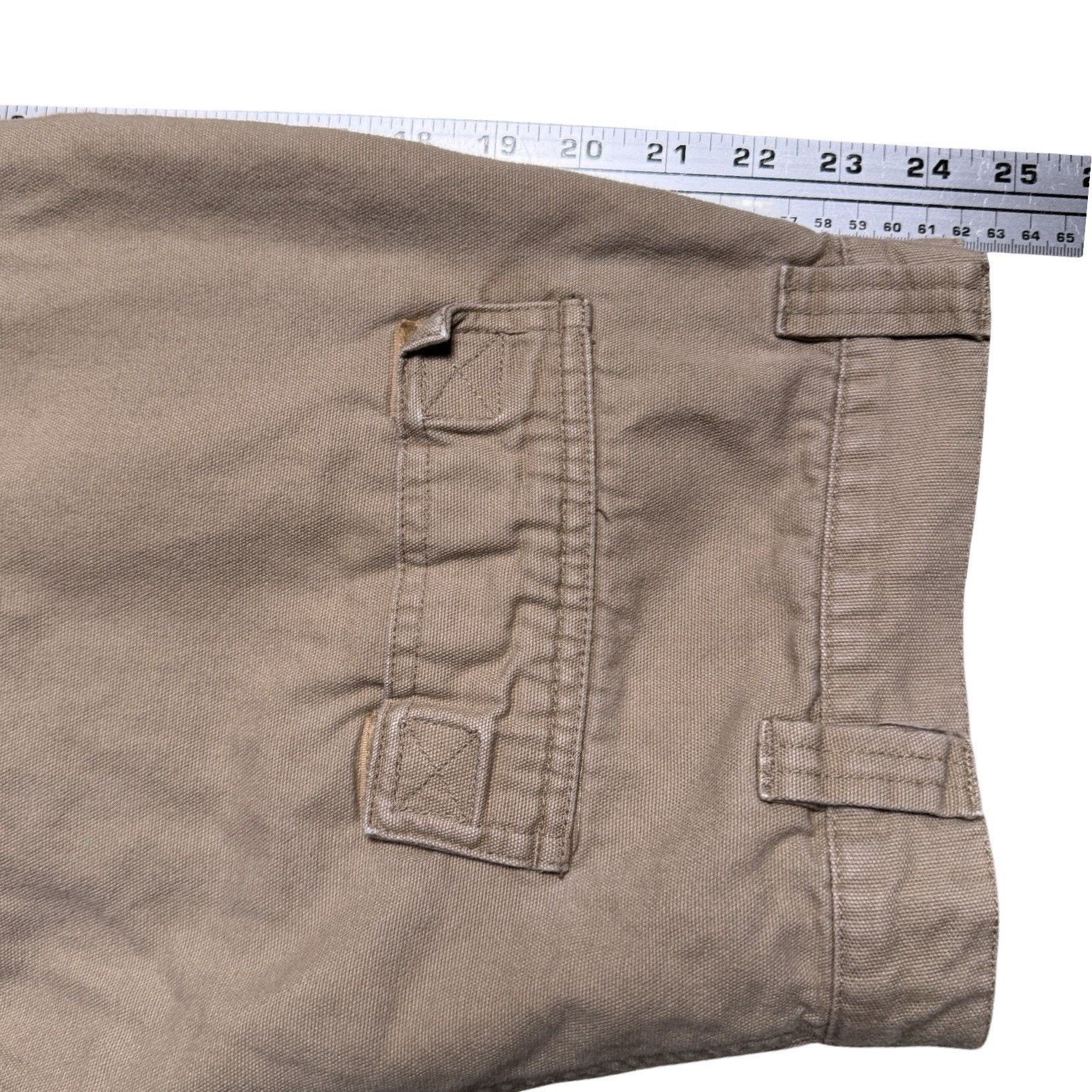 Arizona Jean Co. Vintage Y2K Arizona Baggy Utility Cargo Shoets Beige 36 Size US 36 / EU 52 - 6 Thumbnail